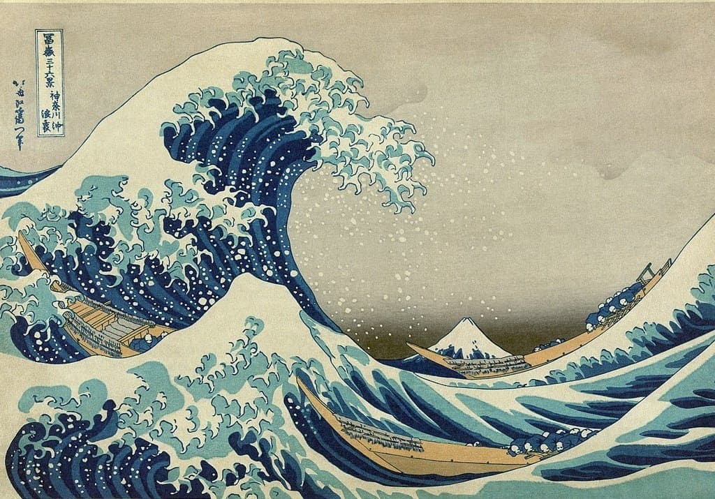 The Great Wave off Kanagawa by Katsushika Hokusai (c. 1830–1832)