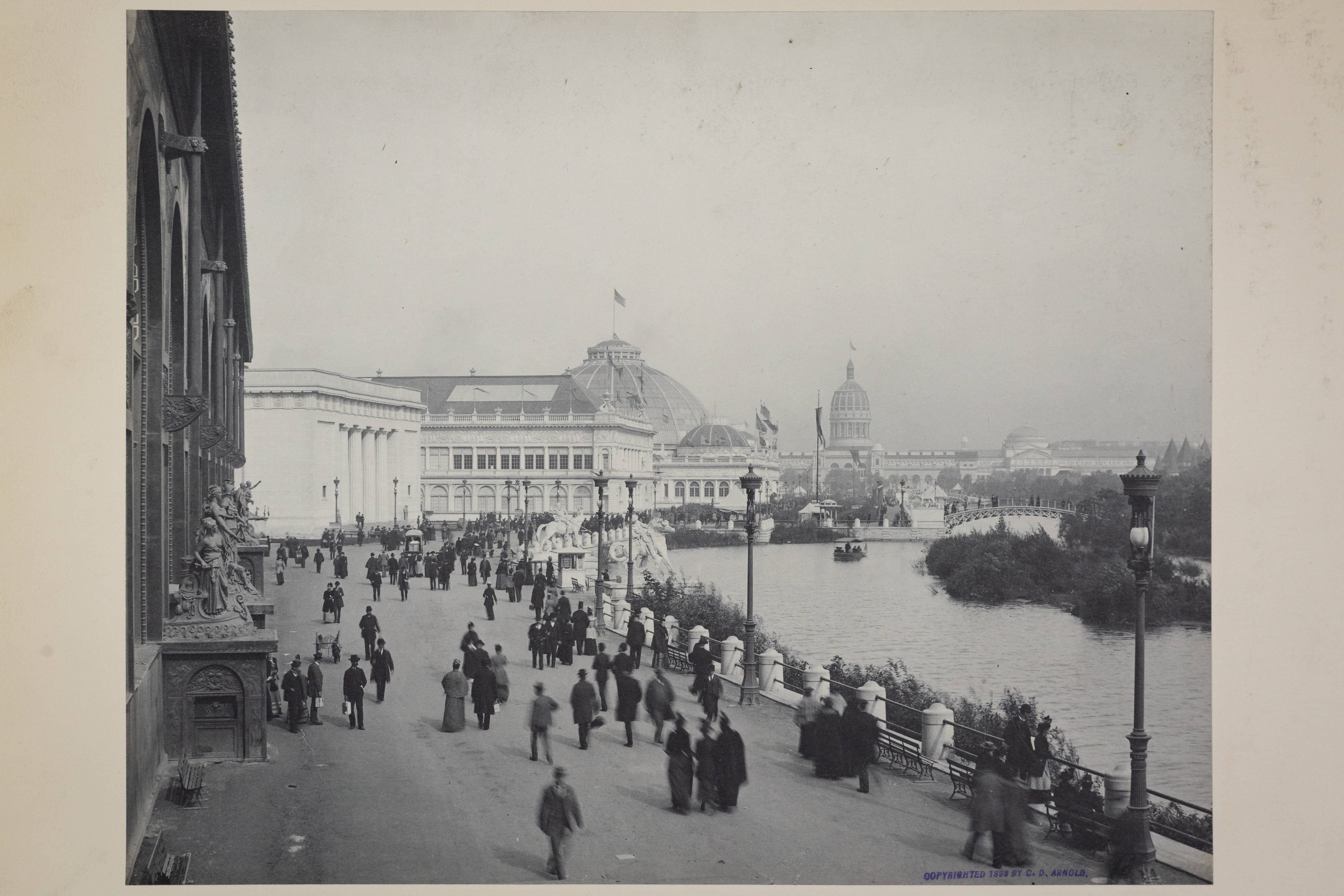 The Lagoon, World's Columbian Exposition by C. D. Arnold (1893)