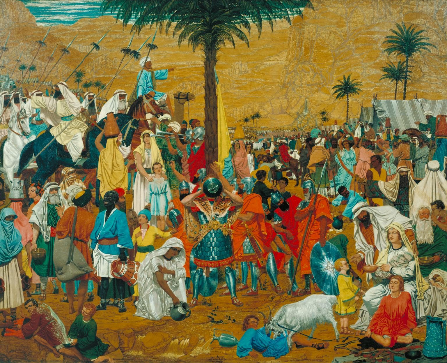 The March of the Israelites by David Scott (1832)