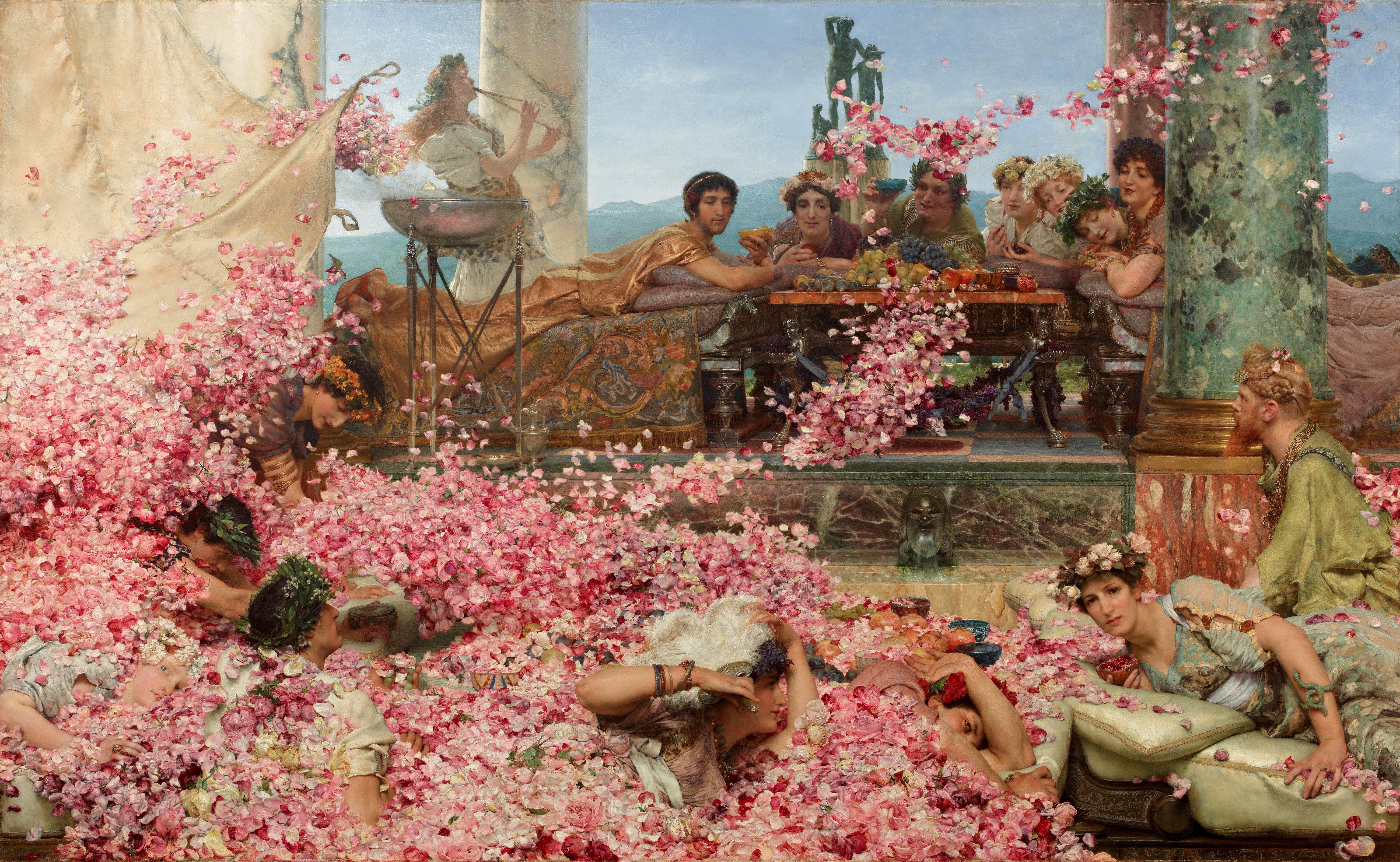 The Roses of Heliogabalus by Lawrence Alma-Tadema (1888)