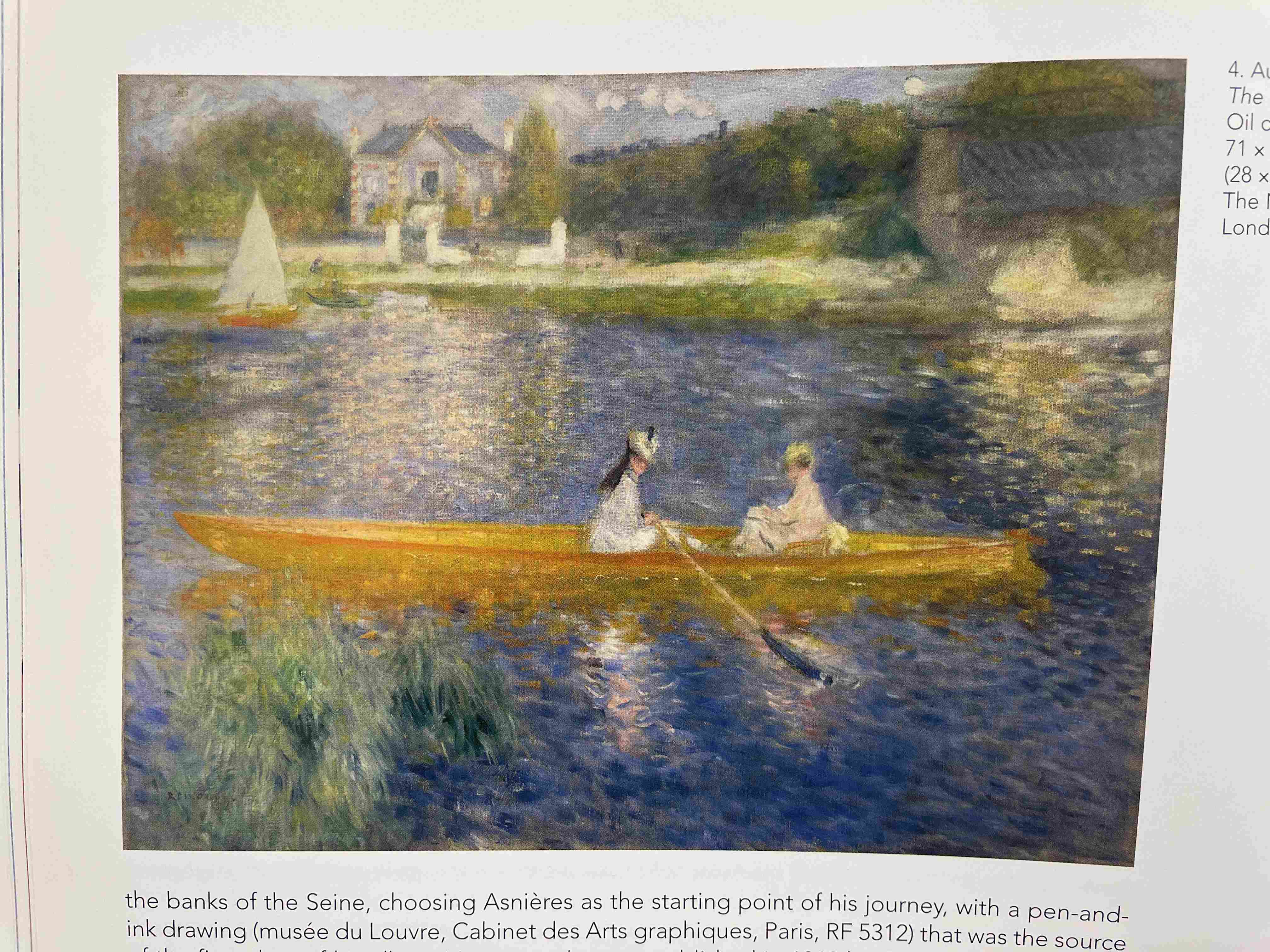 The Skiff (La Yole) by Pierre-Auguste Renoir (1875)