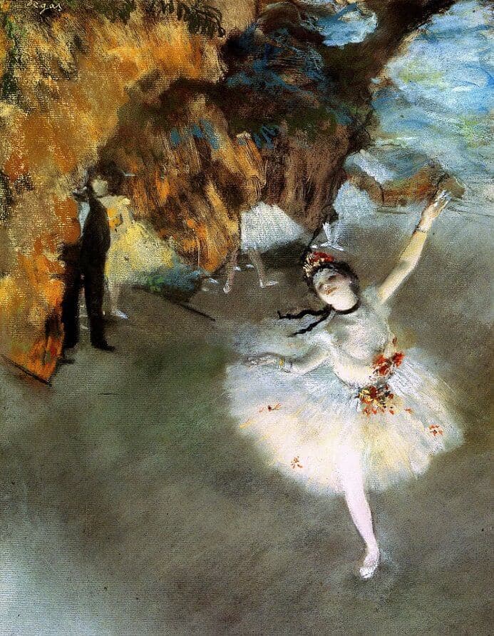 The Star (L'Étoile) by Edgar Degas (c. 1878)