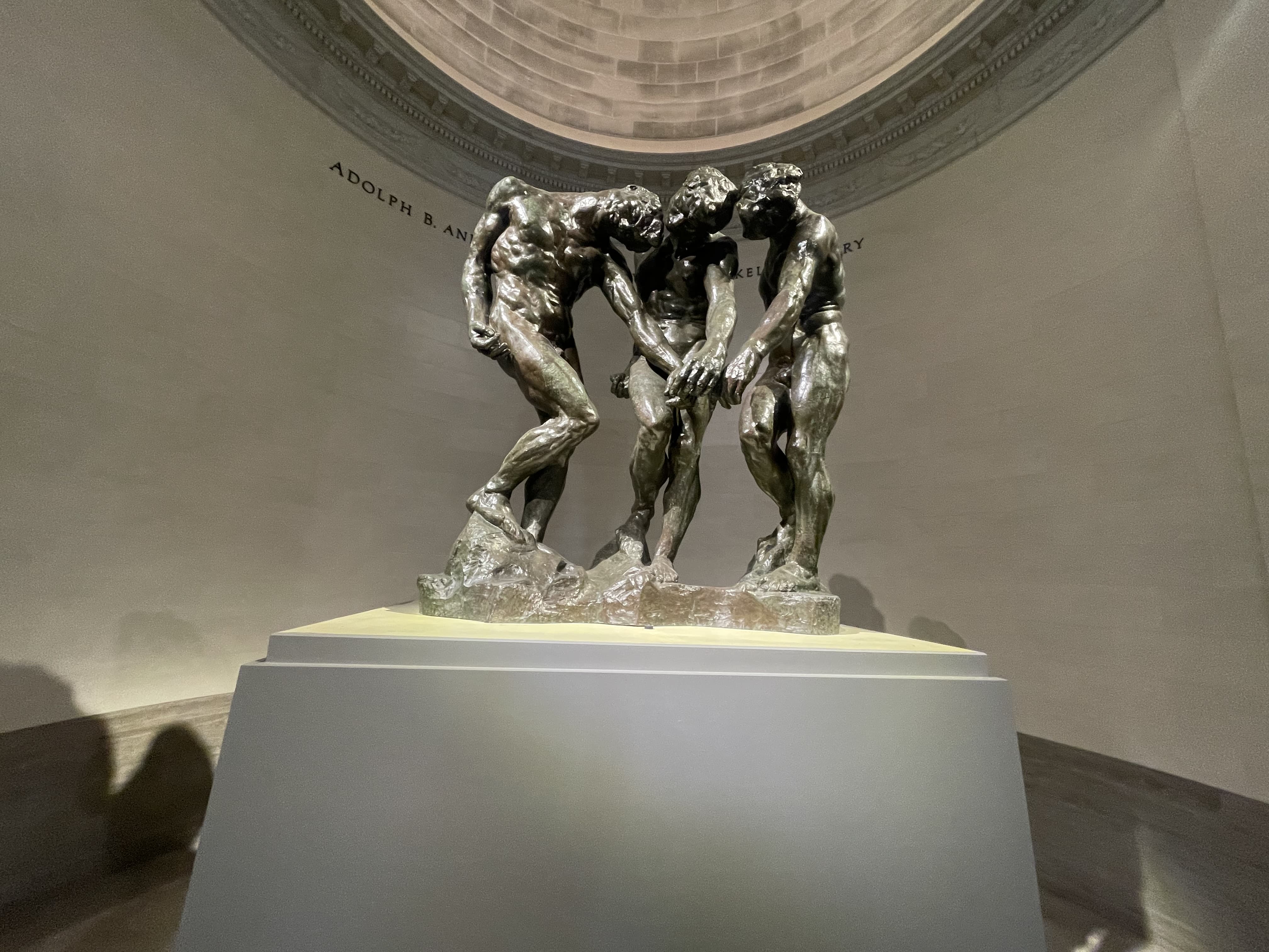 The Three Shades (Les Trois Ombres) by Auguste Rodin (c. 1880-1886)