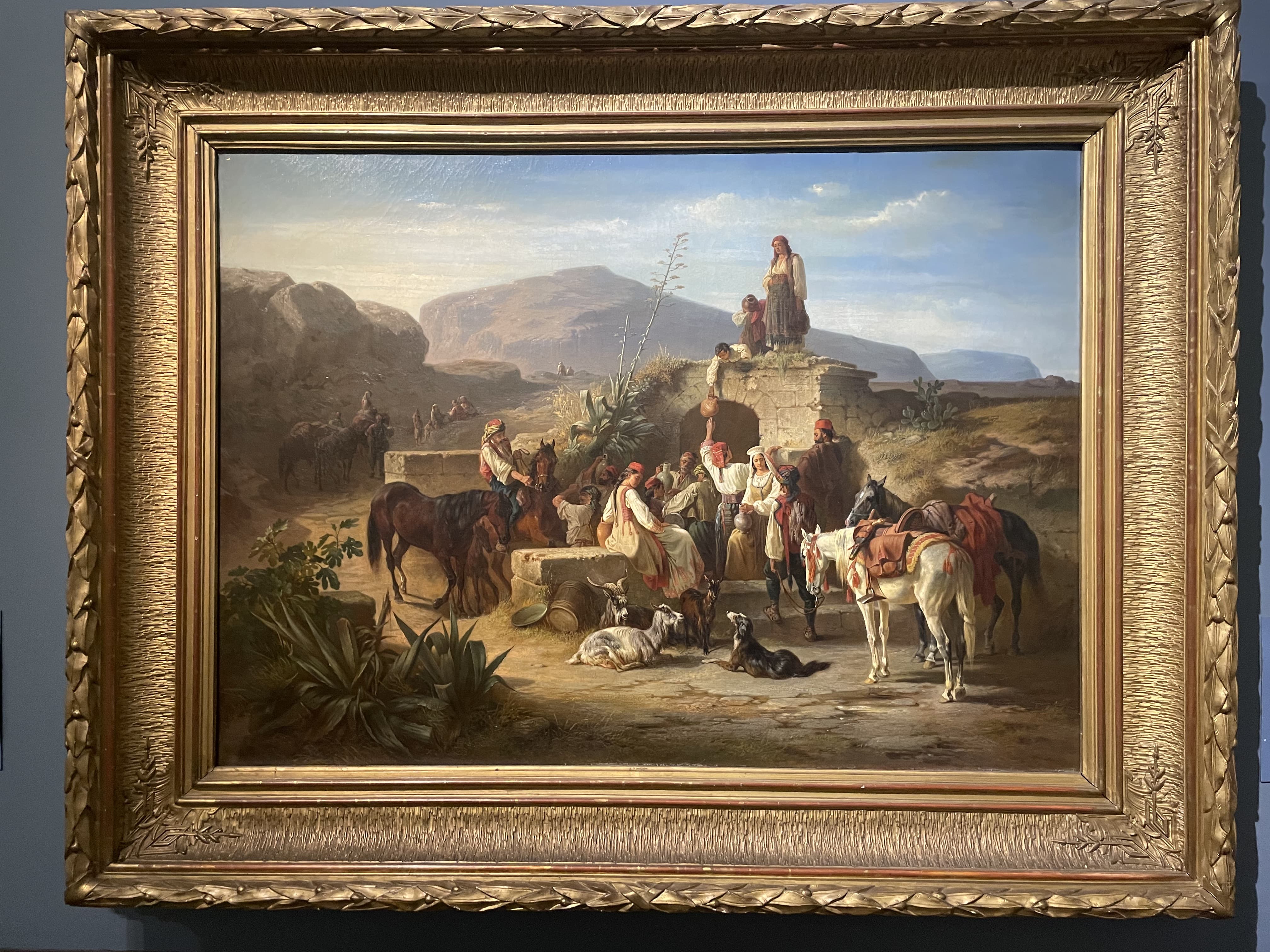 The Well in the Desert by Horace Vernet (1843)