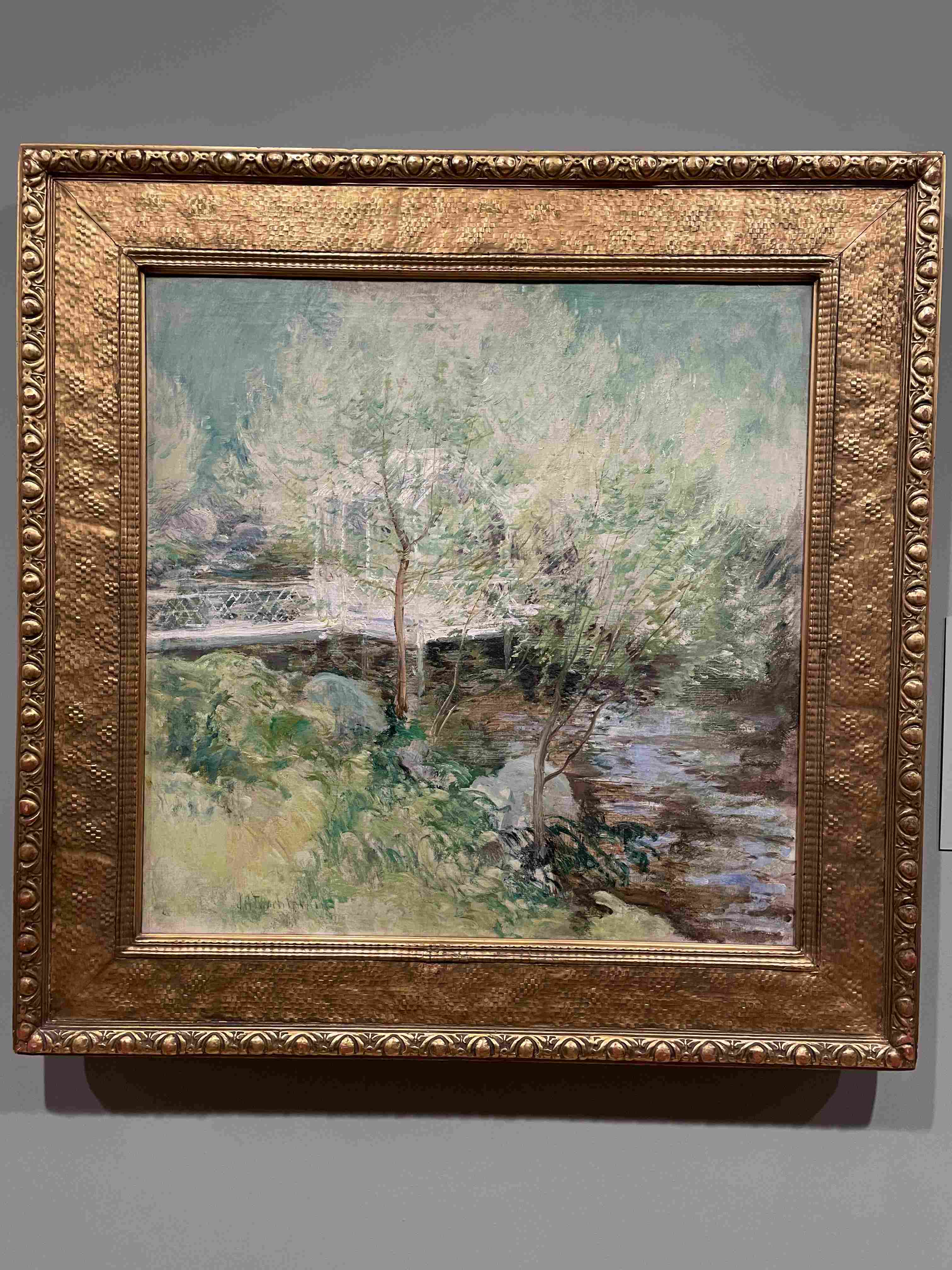The White Bridge by Julian Alden Weir (c. 1895)