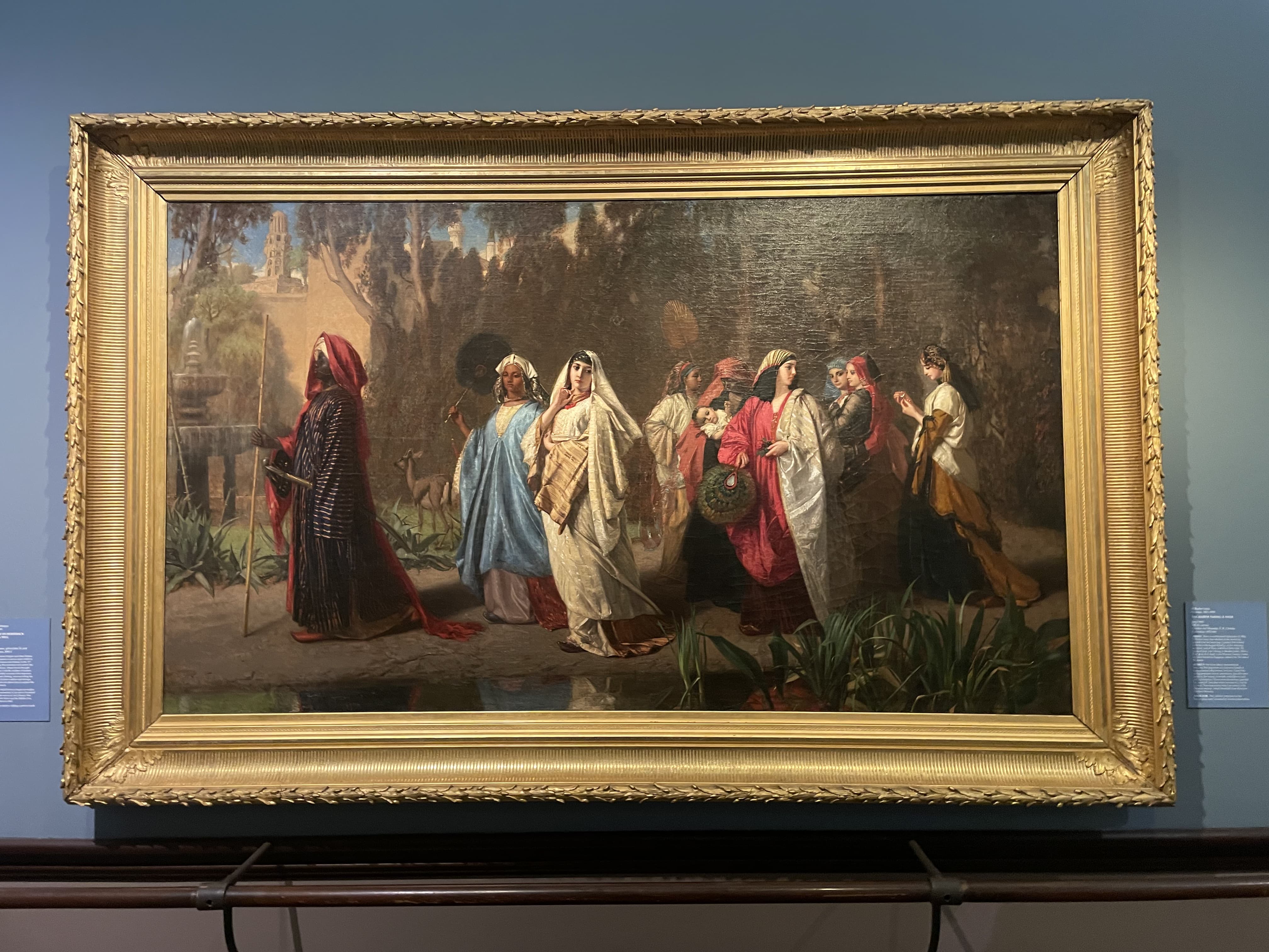 The Women of Algiers in a Garden by Théodore Chassériau (1845)