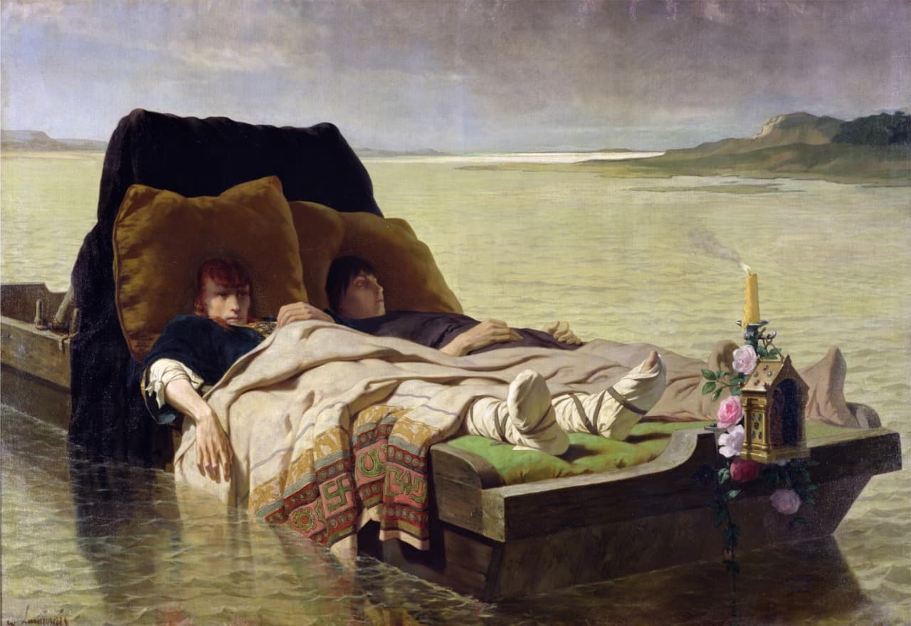 william frank calderon the idyll of prince arthur (1888)