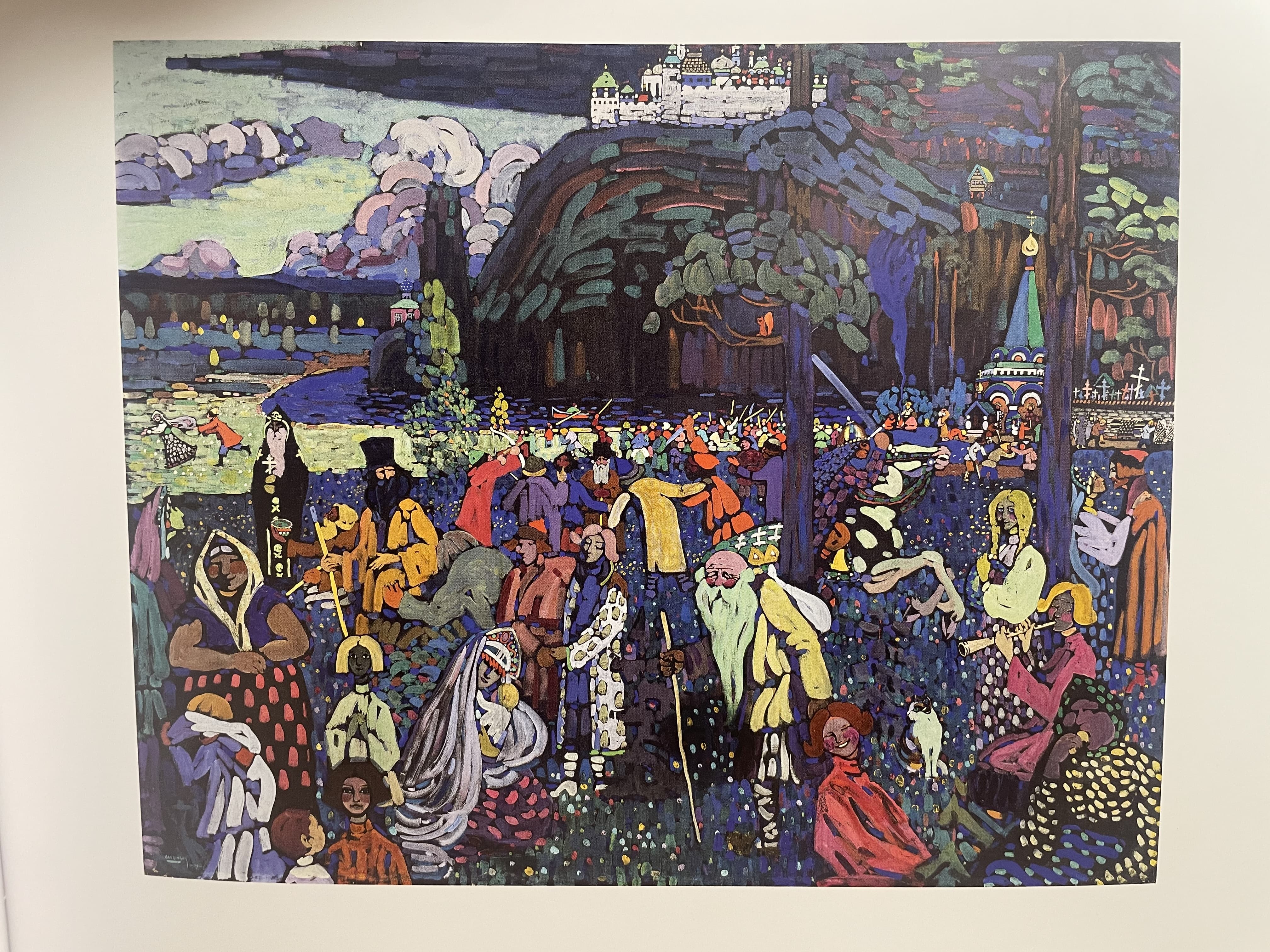 Allerheiligen I (All Saints I) by Wassily Kandinsky (1911)