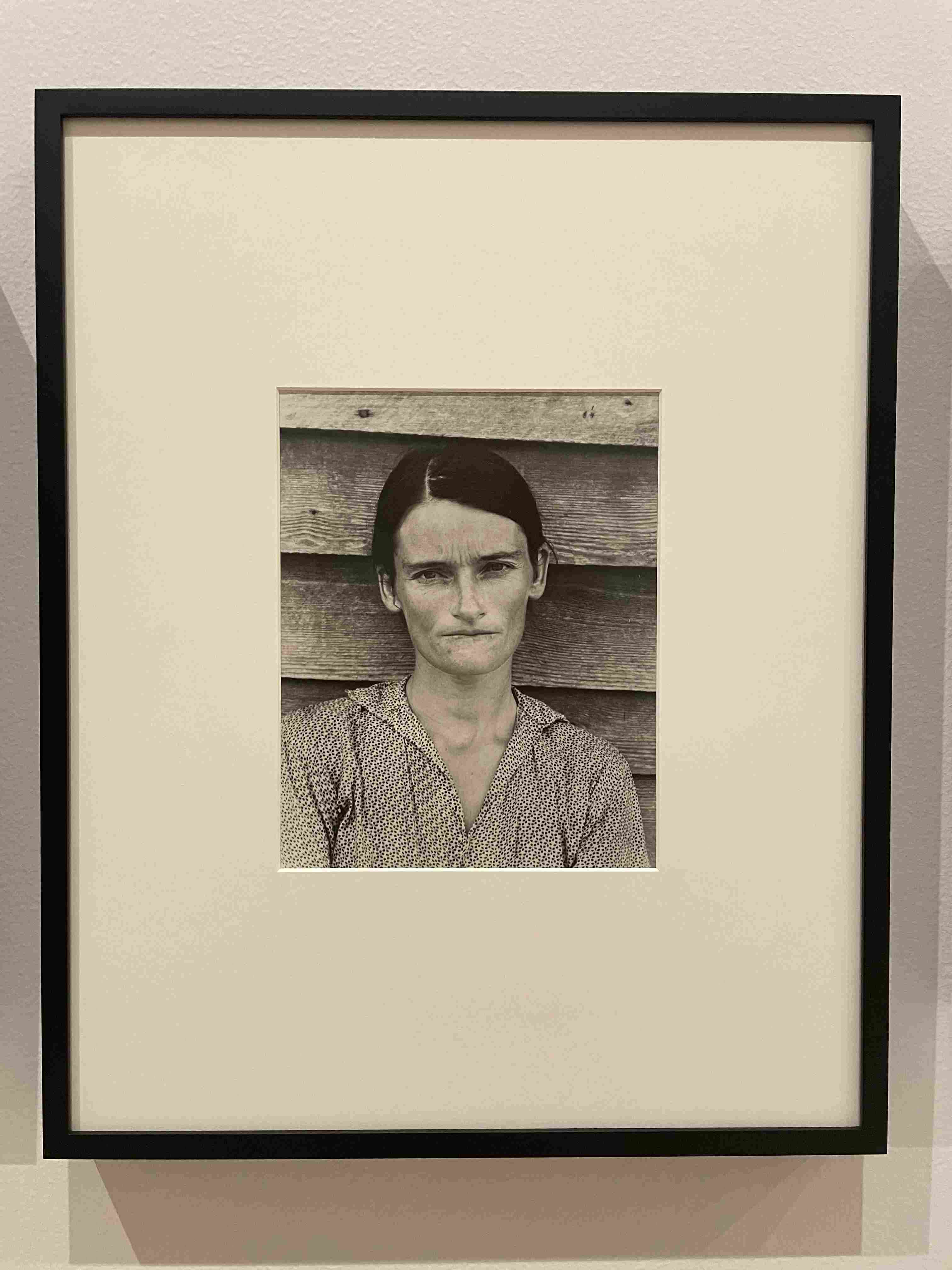 Allie Mae Burroughs, Wife of a Sharecropper, Hale County, Alabama by Walker Evans (1936)