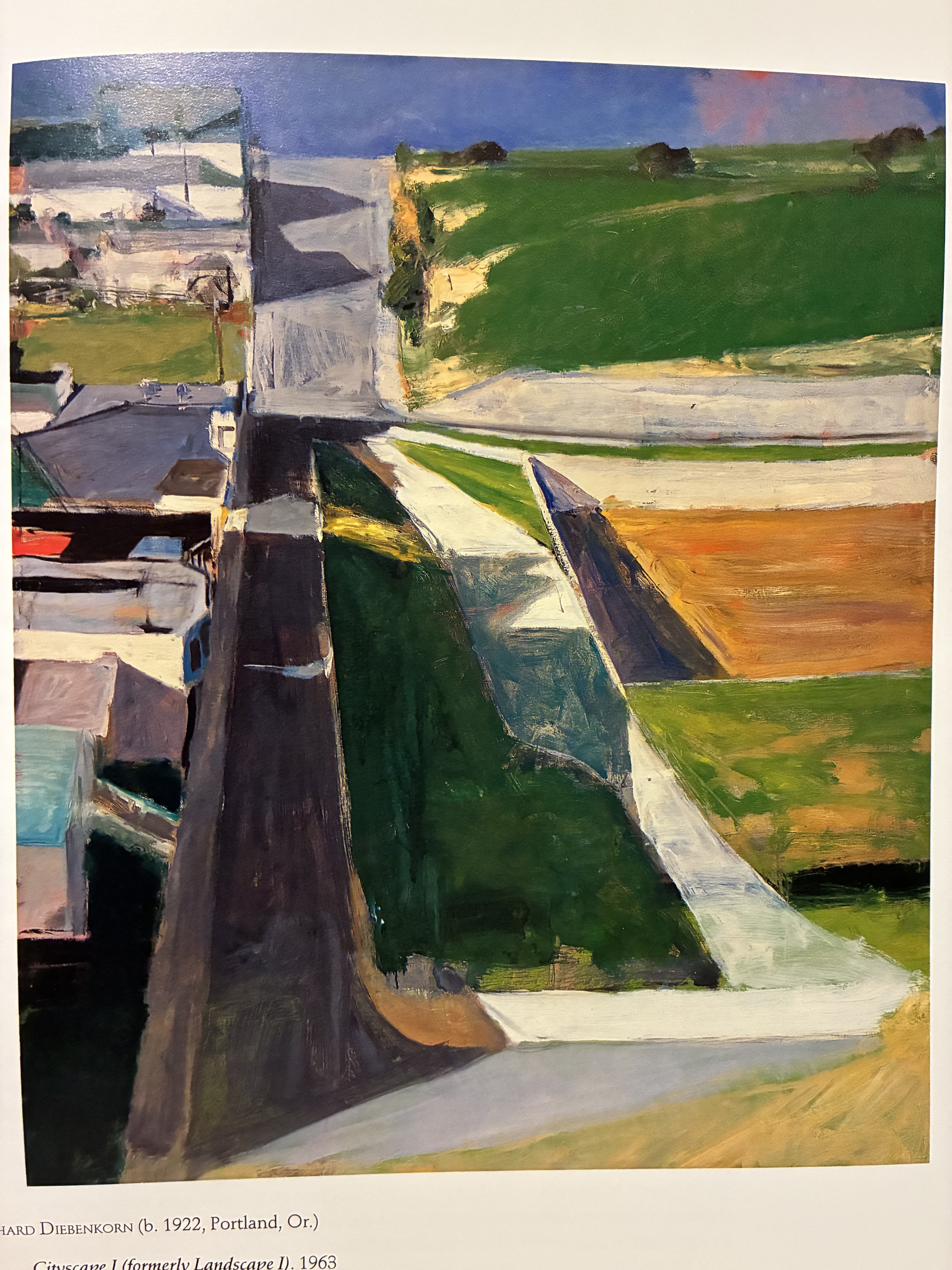 Cityscape I (formerly Landscape I) by Richard Diebenkorn (1963)