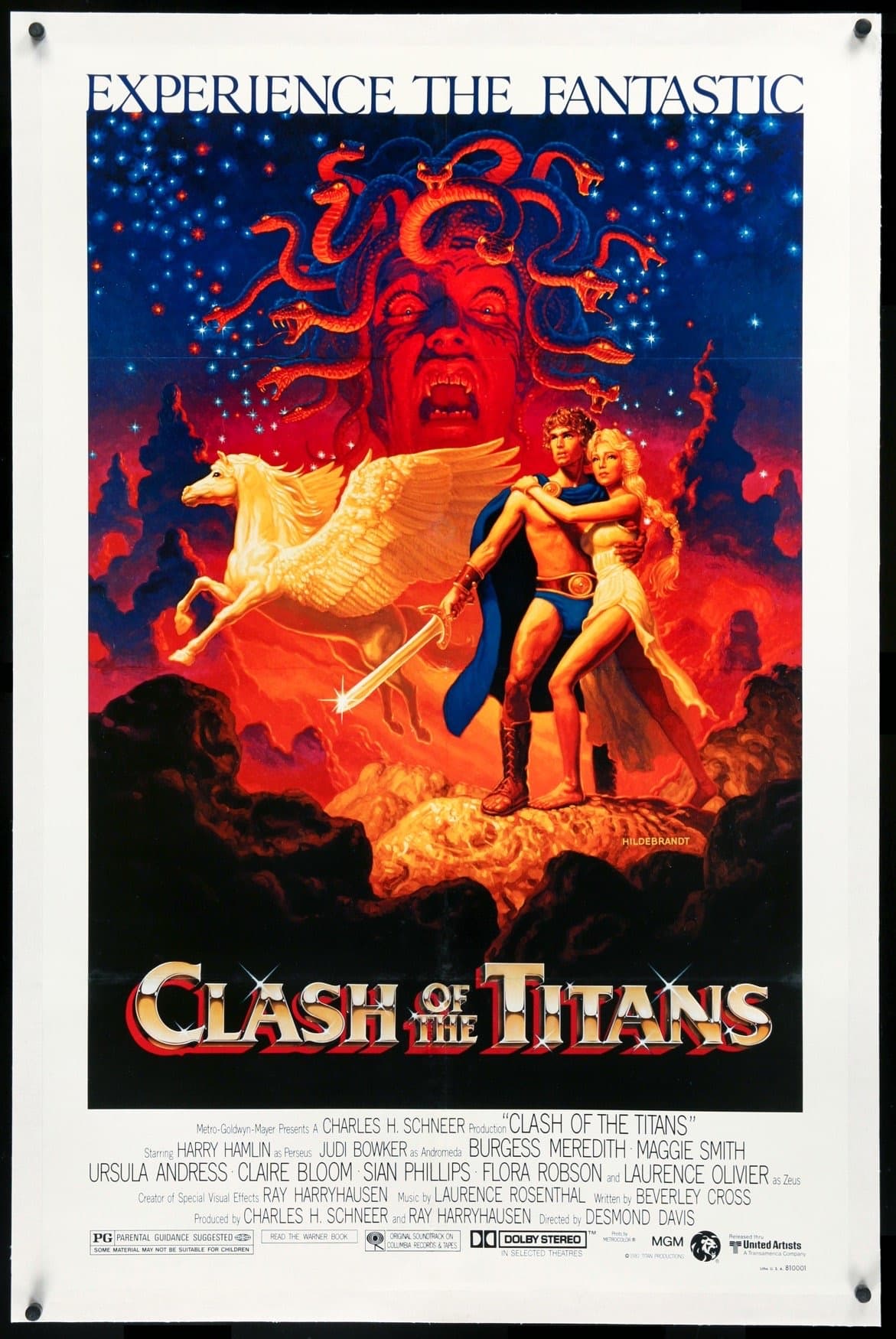 Clash of the Titans (Movie Poster) by Brothers Hildebrandt (1981)