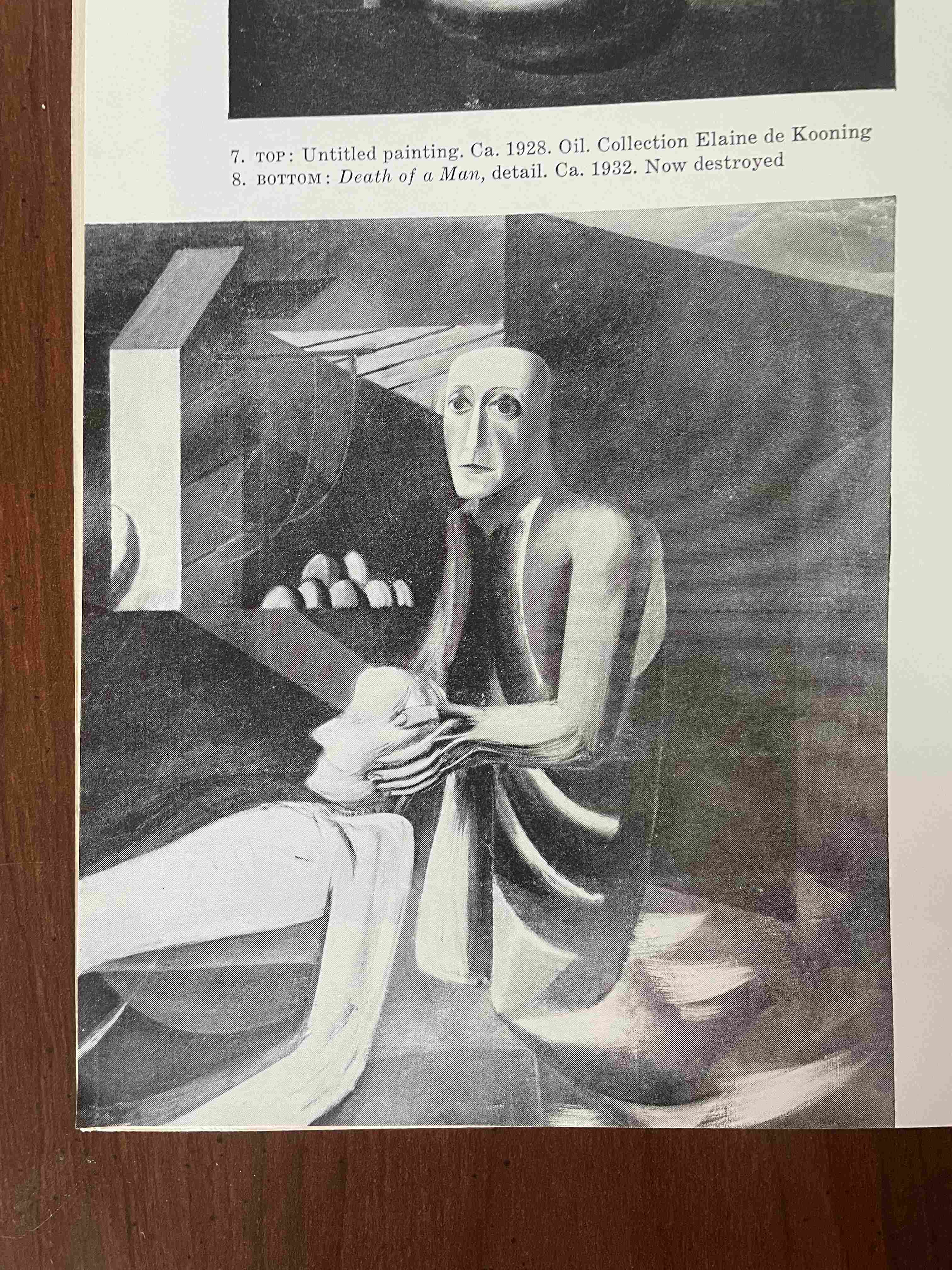Death of a Man by Arshile Gorky (Ca. 1932)
