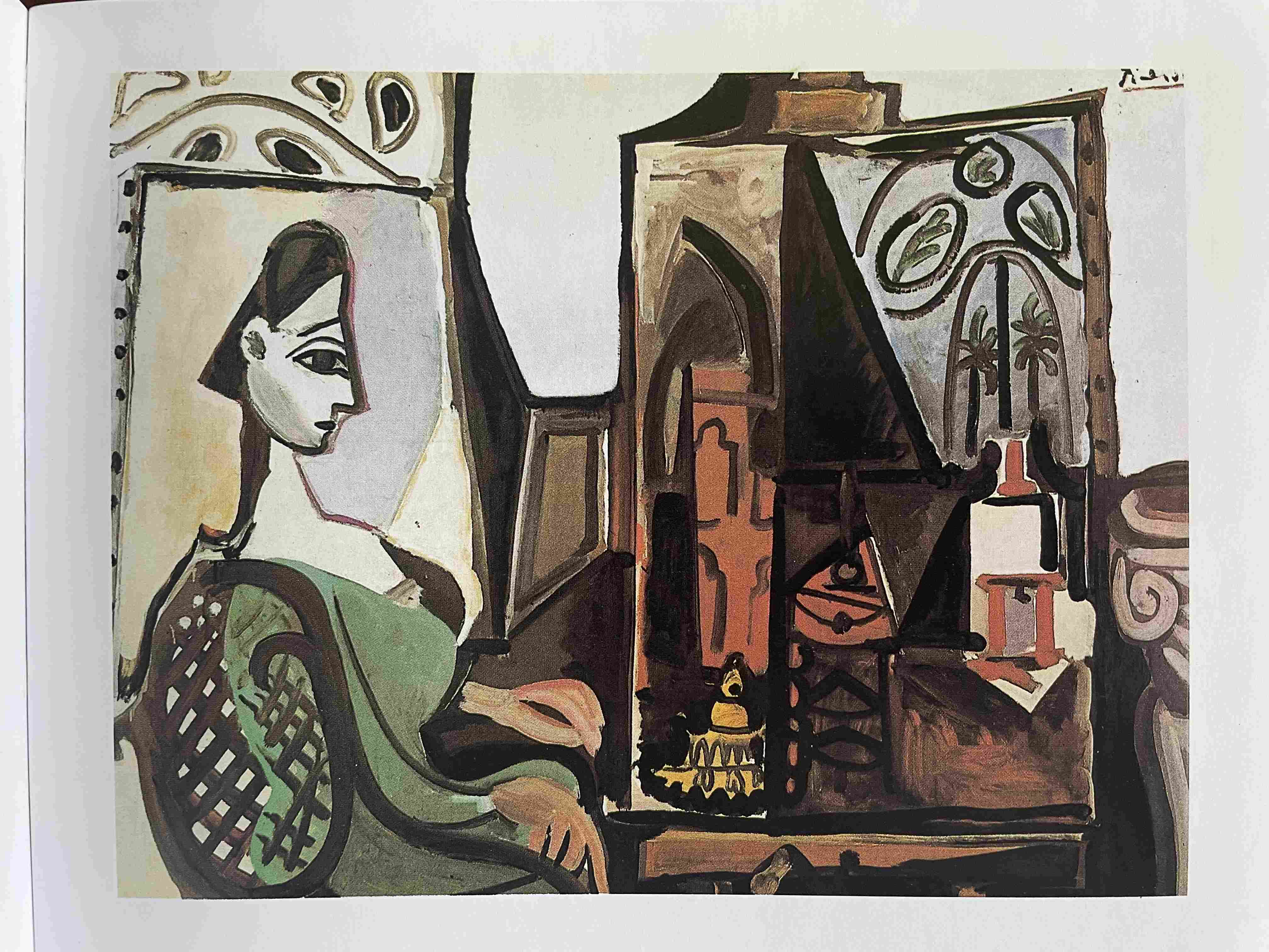 Femme assise près d'une fenêtre (Marie-Thérèse) by Pablo Picasso (1932)