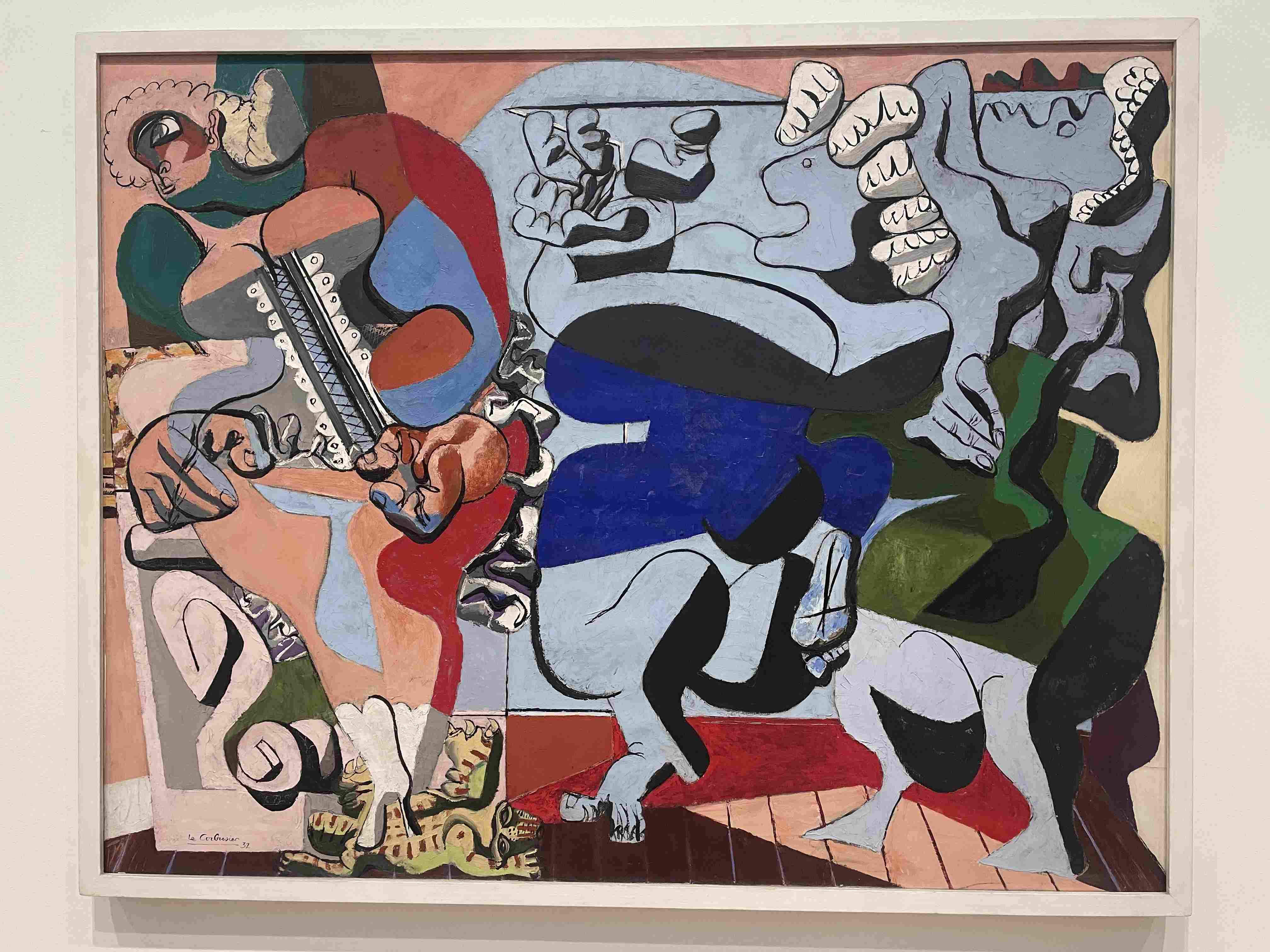 Femme et Accordéon by Le Corbusier (1932)