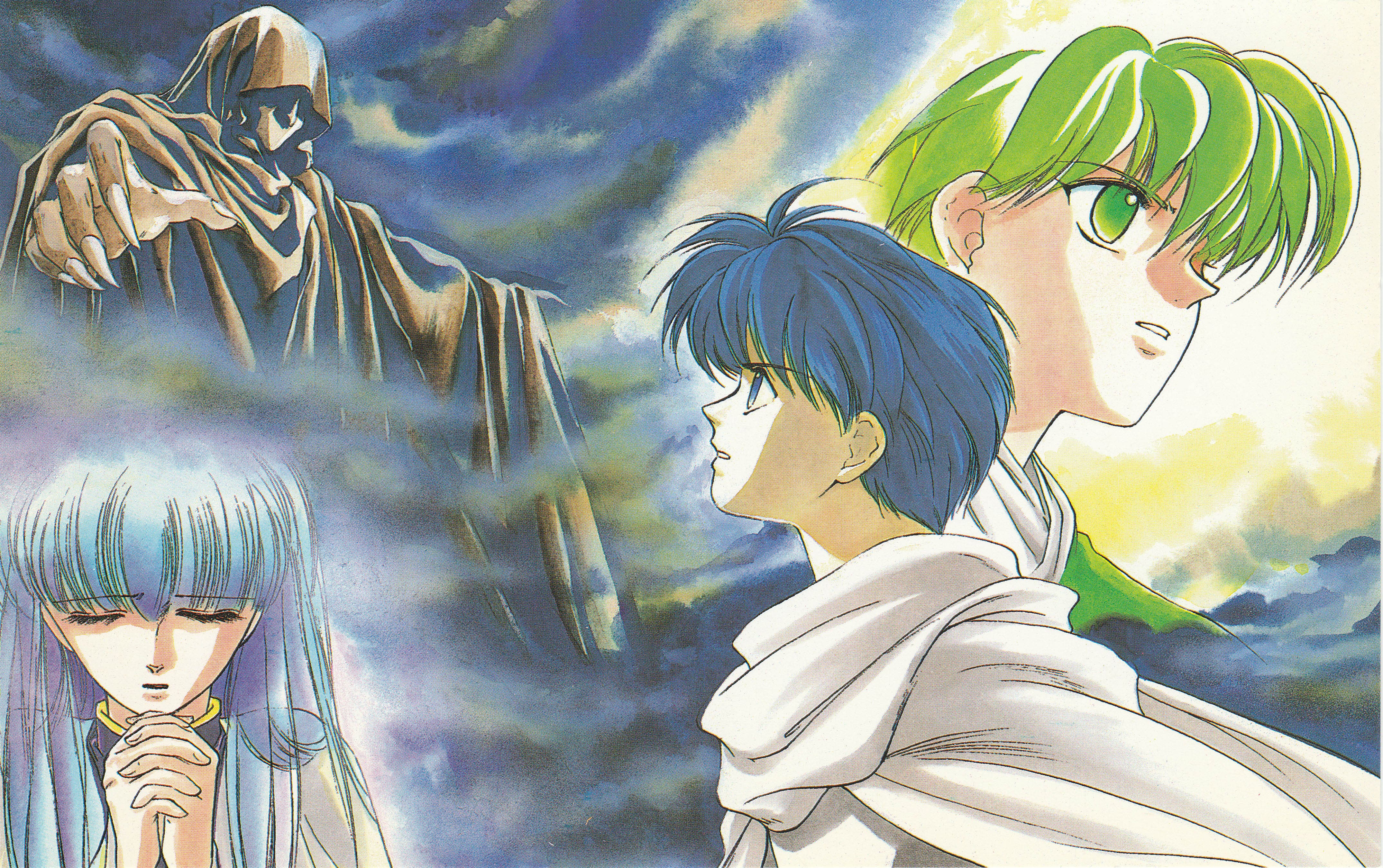 Fire Emblem: Genealogy of the Holy War Illustration by Mayumi Hirota (1996)
