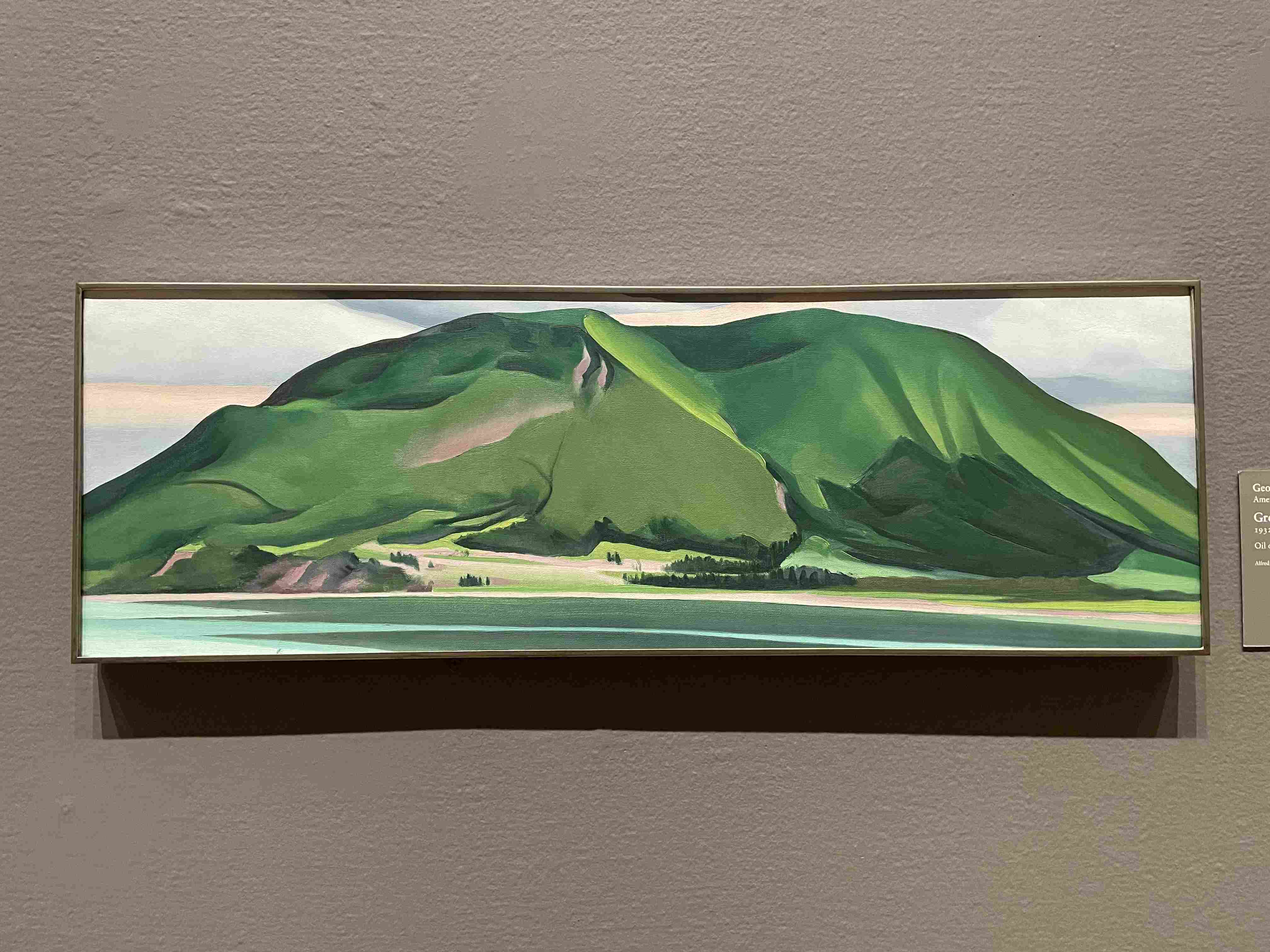 Green Mountain, Lake George by Georgia O'Keeffe (1932)