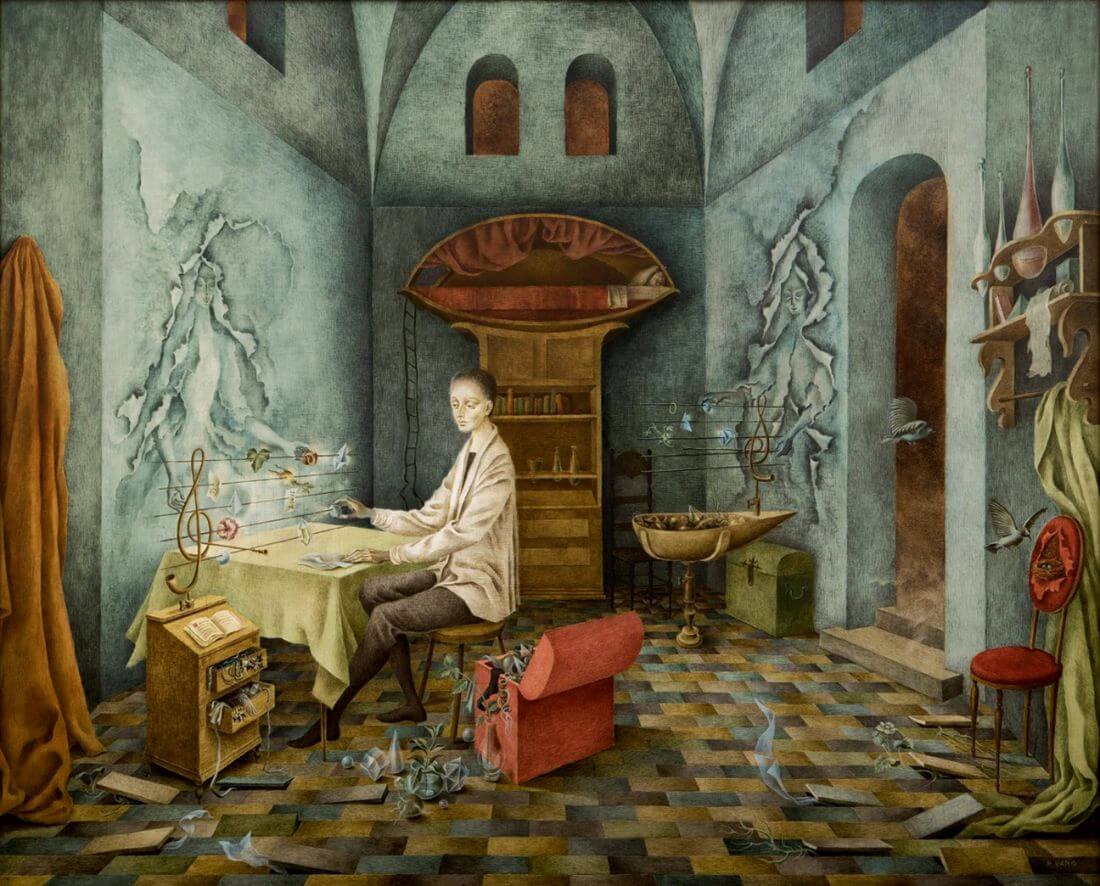 Armonia by Remedios Varo (1956)
