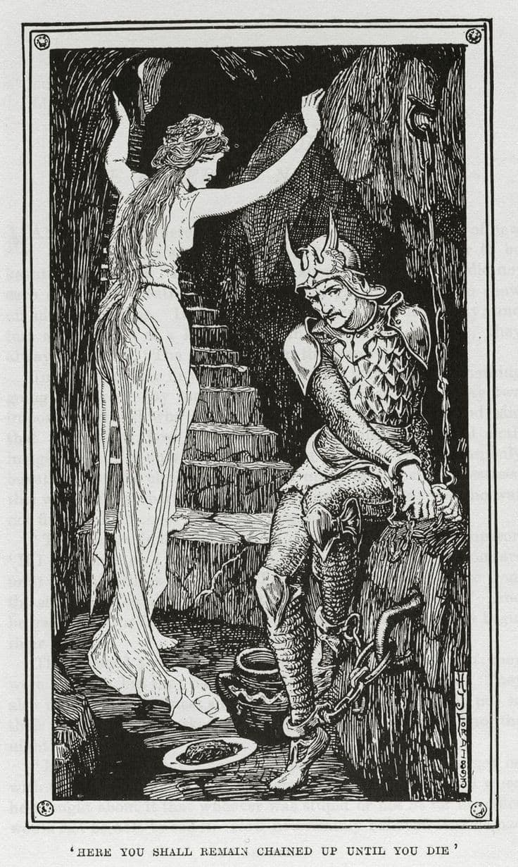 Here you shall remain chained up until you die by Henry Justice Ford (1905)