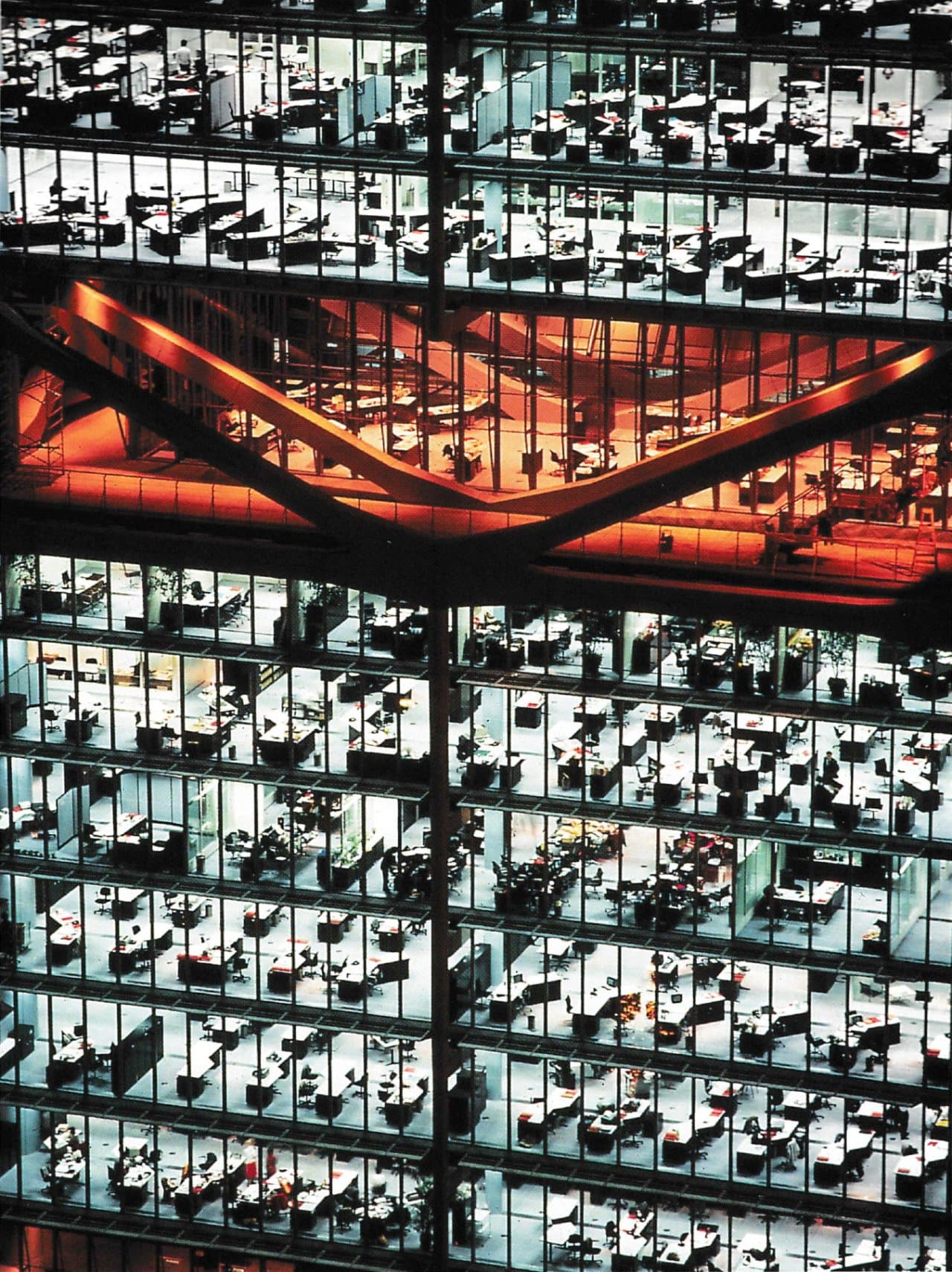 Hong Kong and Shanghai Bank by Andreas Gursky (1994)