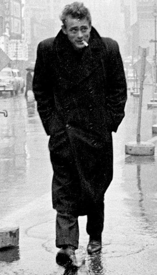 James Dean, Times Square, New York by Dennis Stock (1955)