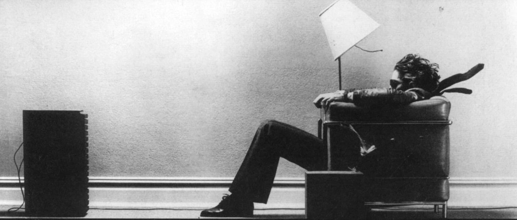 John Cage, Composer, New York by Richard Avedon (1970)