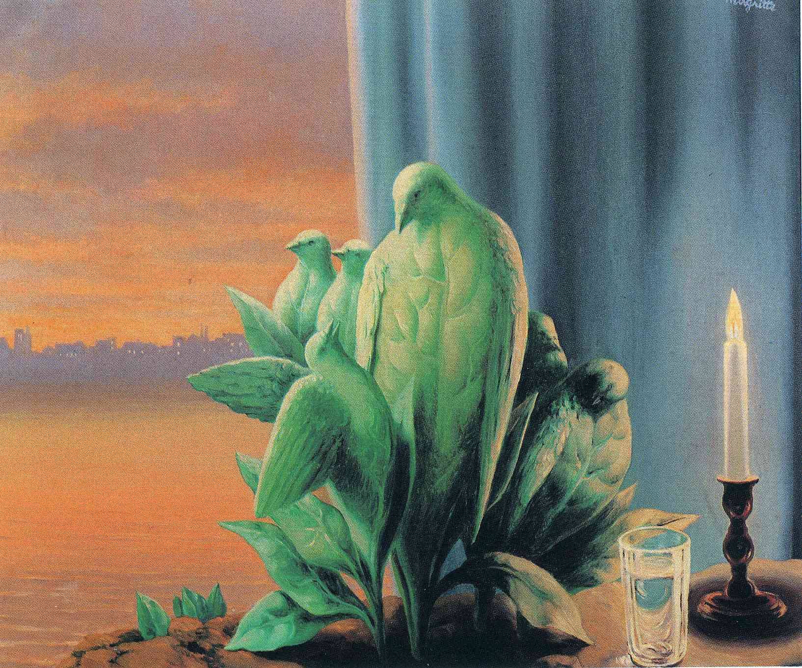 L'île au trésor by René Magritte (1942)