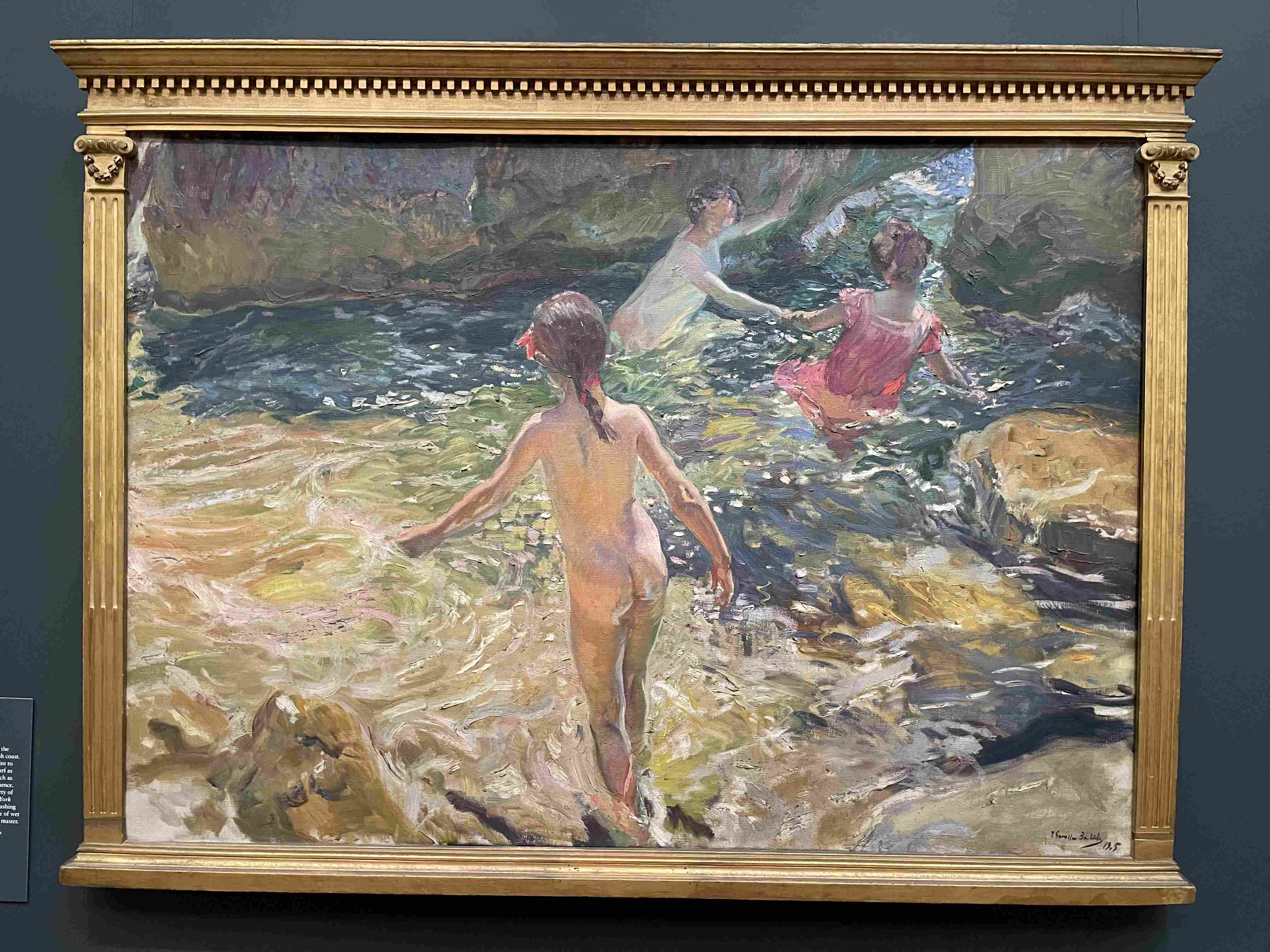 La Cueva (The Cave) by Joaquín Sorolla y Bastida (1905)