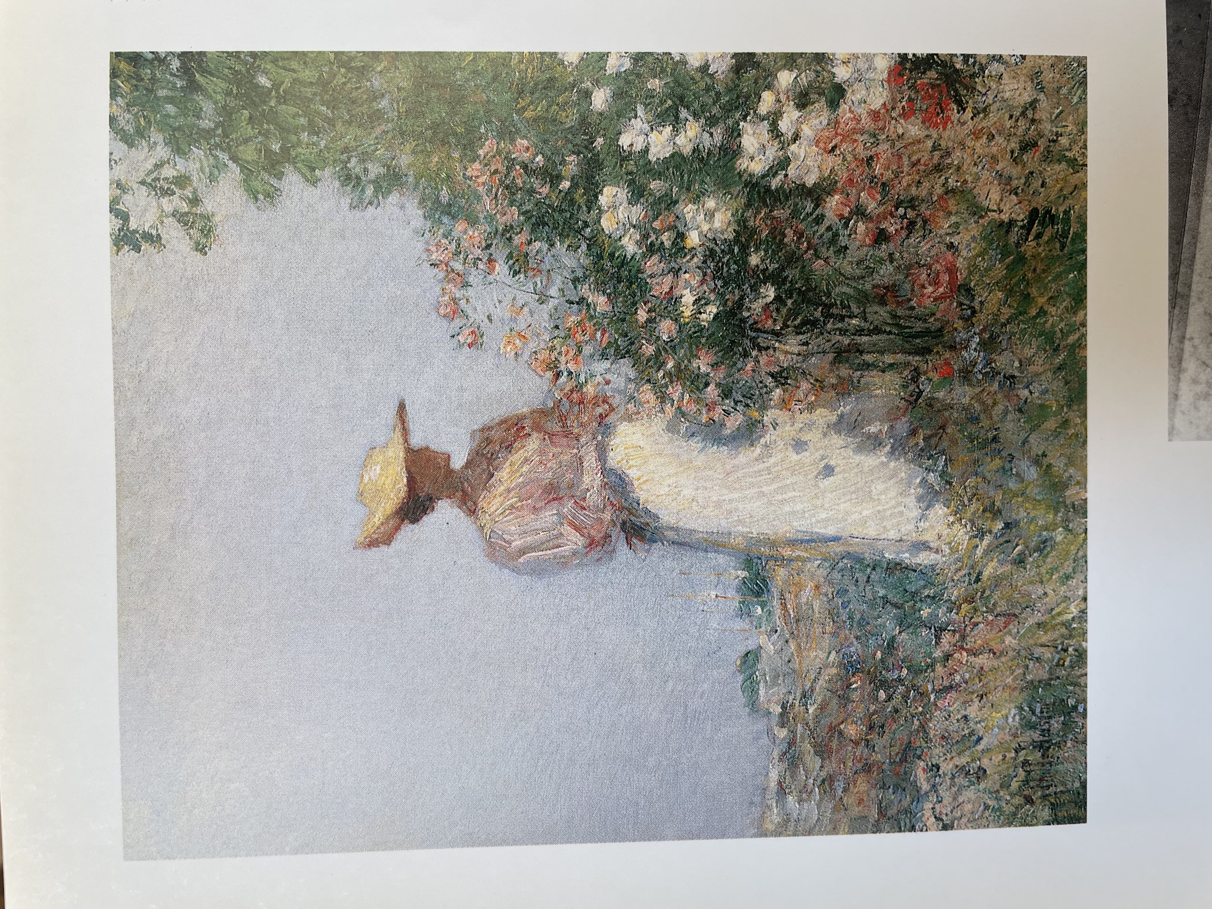 Lady in a Garden by Frederick Carl Frieseke (1912)