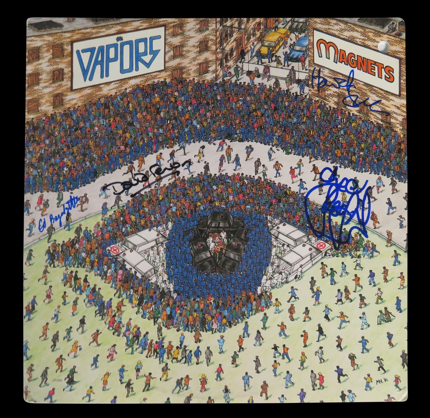 Magnets (The Vapors single cover) by Mark Haddon (1981)