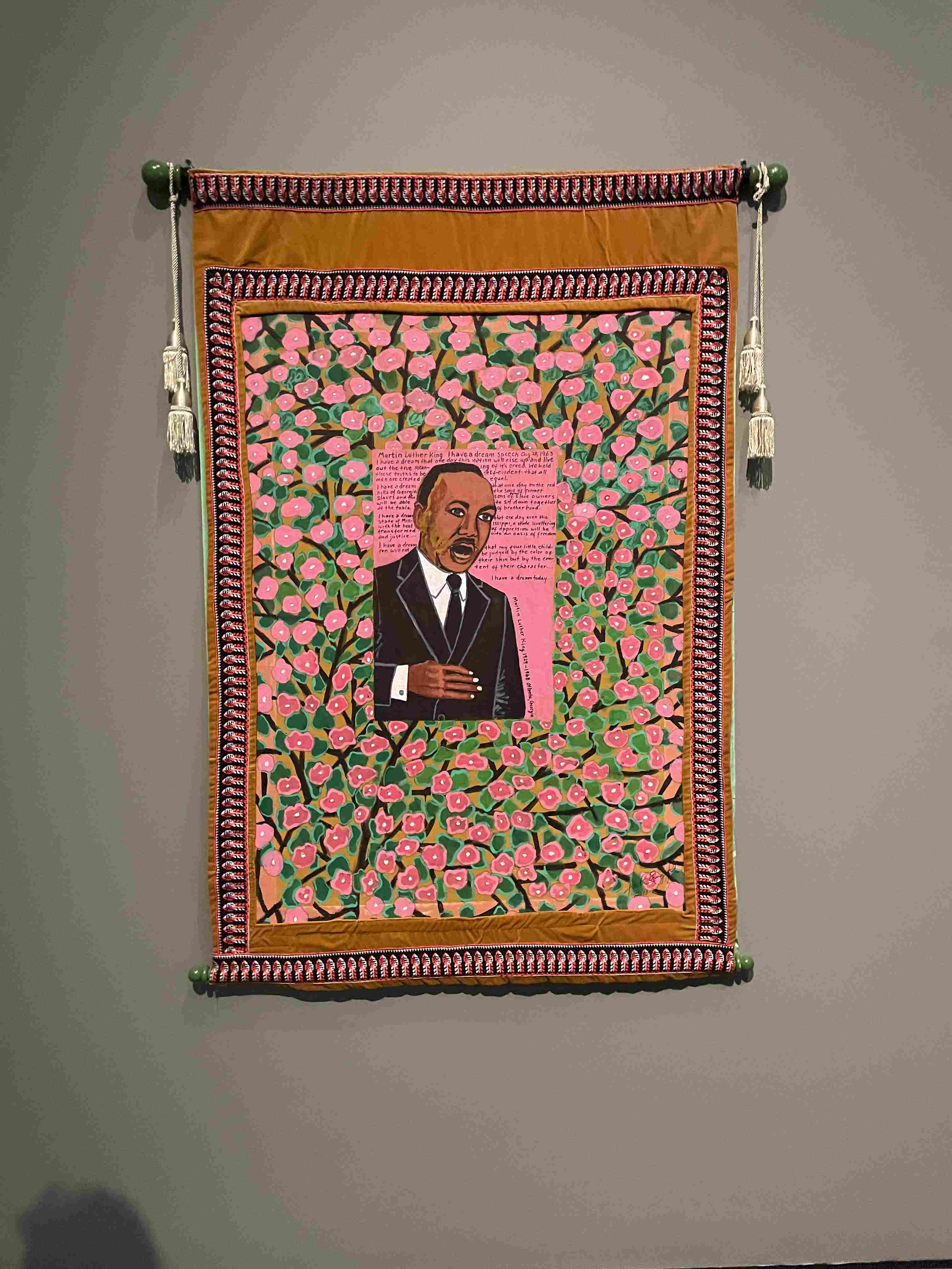Martin Luther King, Jr. (I Have a Dream) by Aminah Robinson (1996)