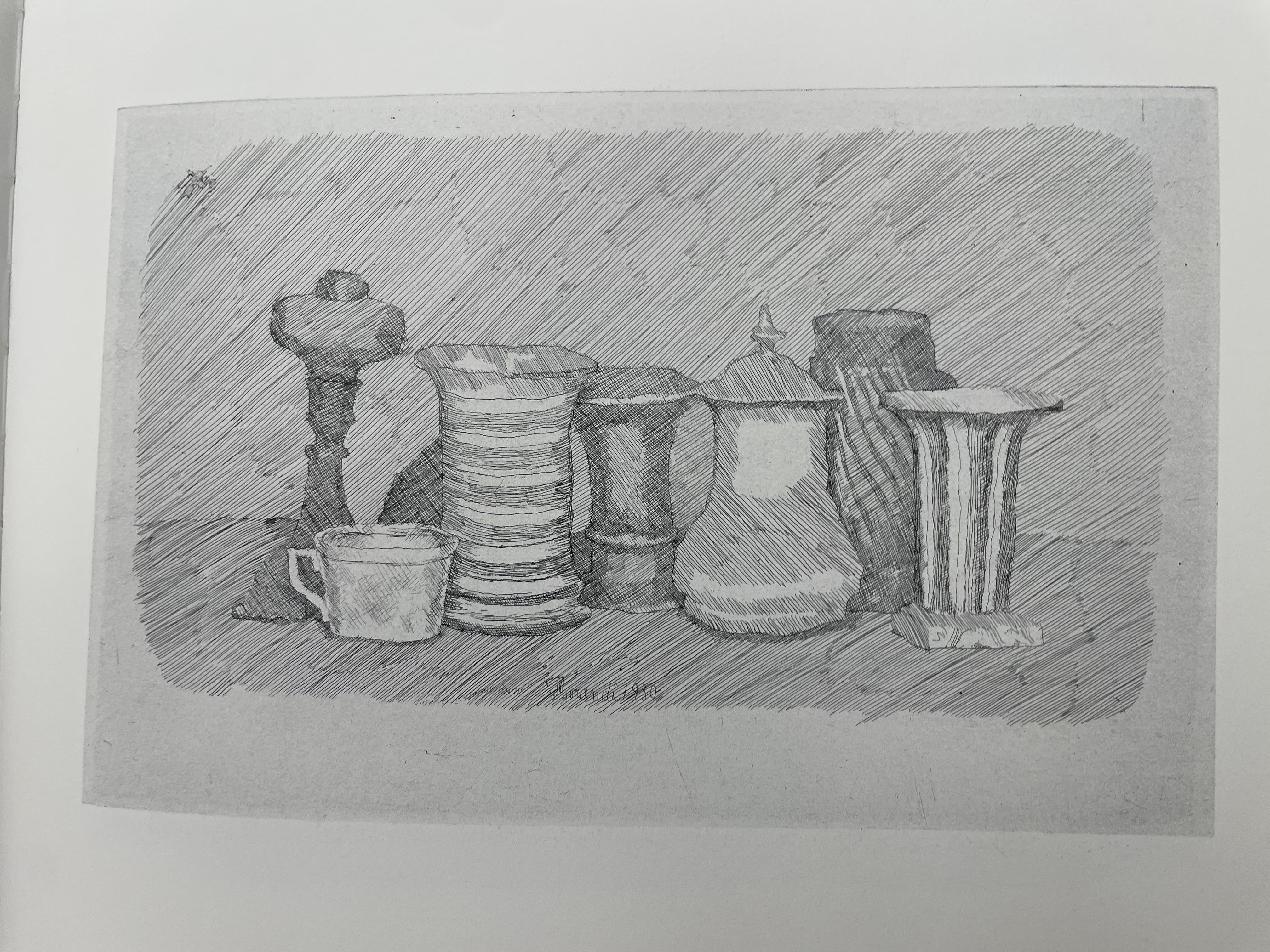 Natura morta con sei oggetti (Still Life with Six Objects) by Giorgio Morandi (1930)
