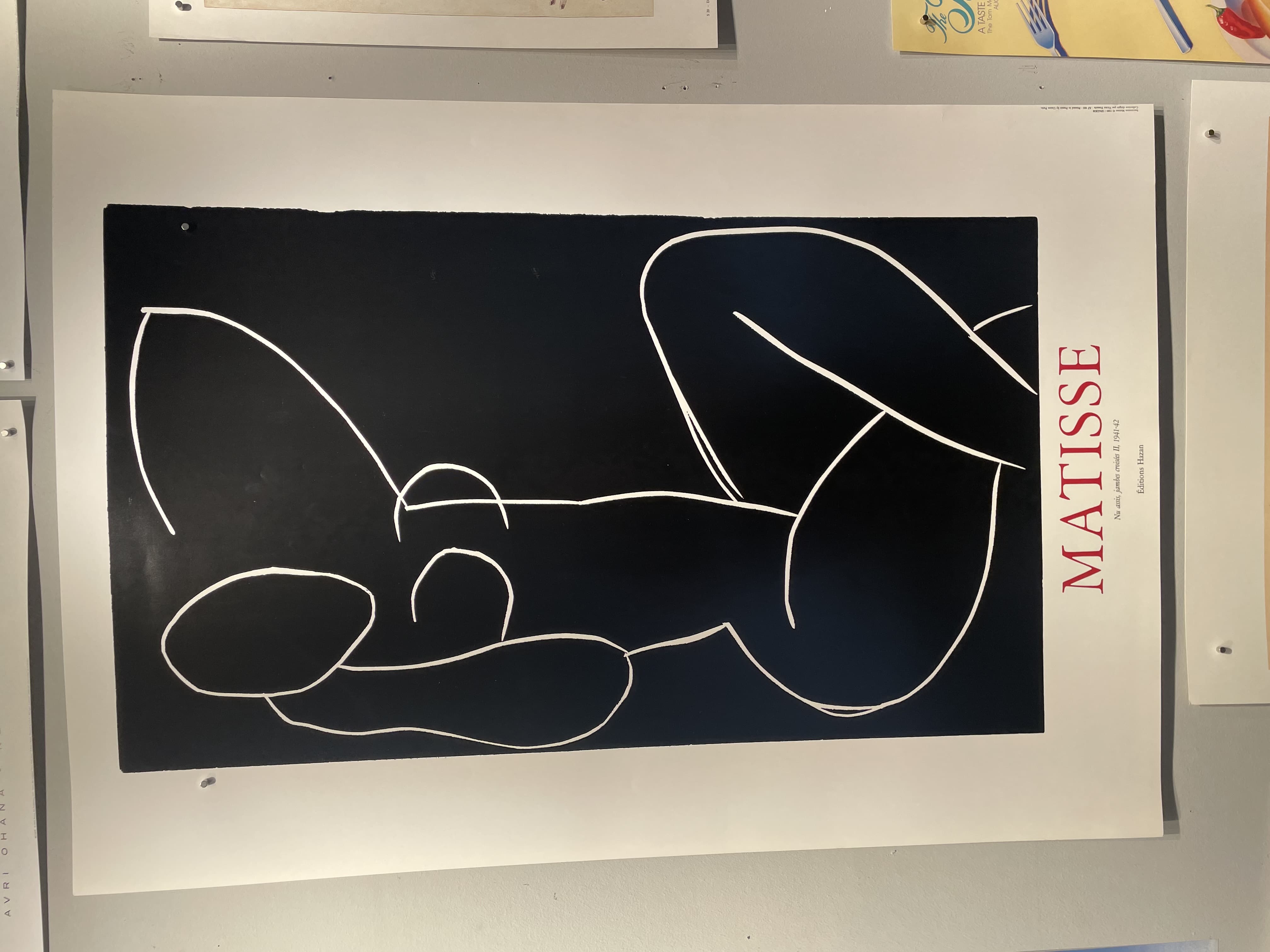 Nu assis, jambes croisées II by Henri Matisse (1941-1942)