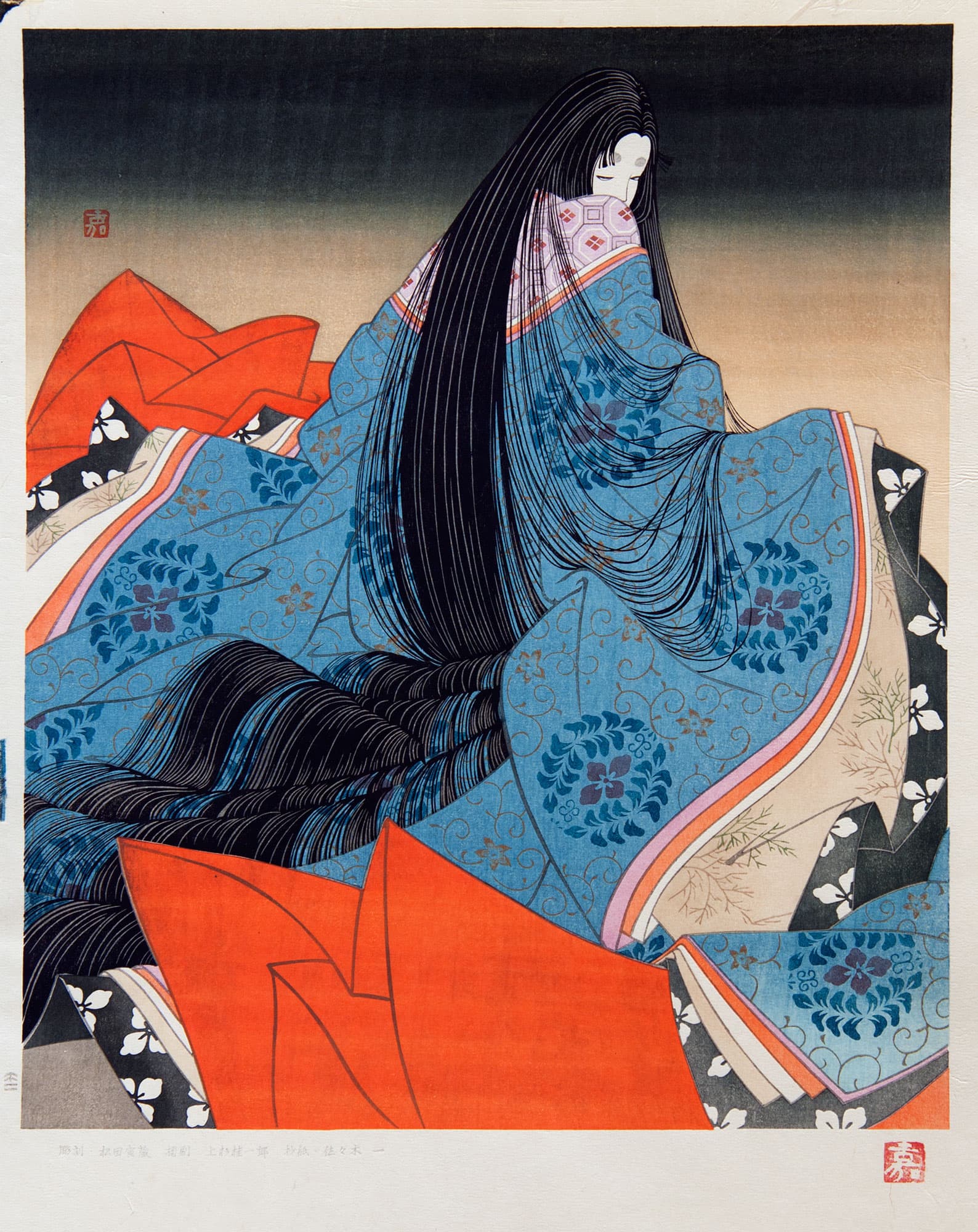 Omoigawa (River of Memory) by Itō Shinsui (1921)