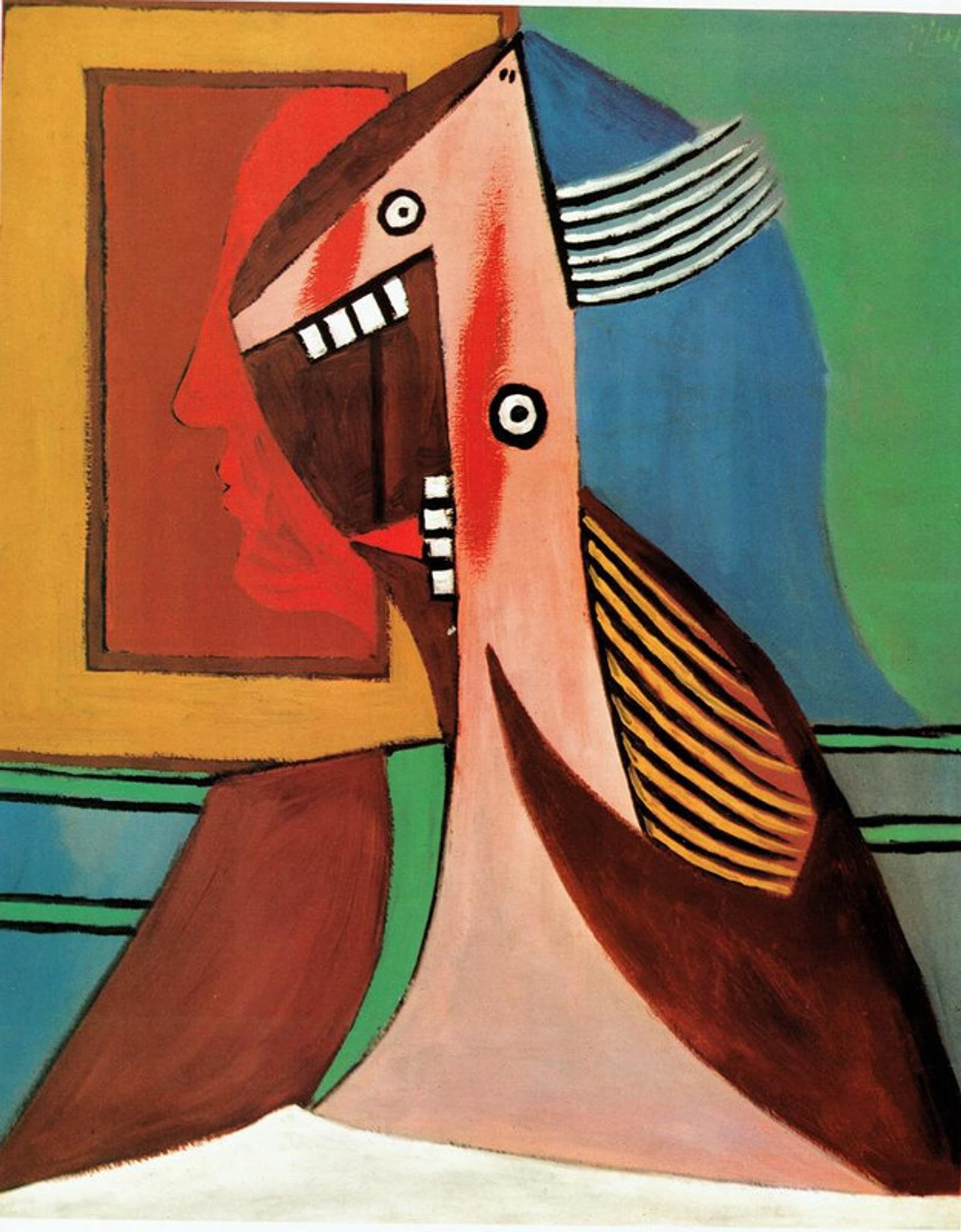 pablo picasso femme dans un fauteuil woman in an armchair (1938)