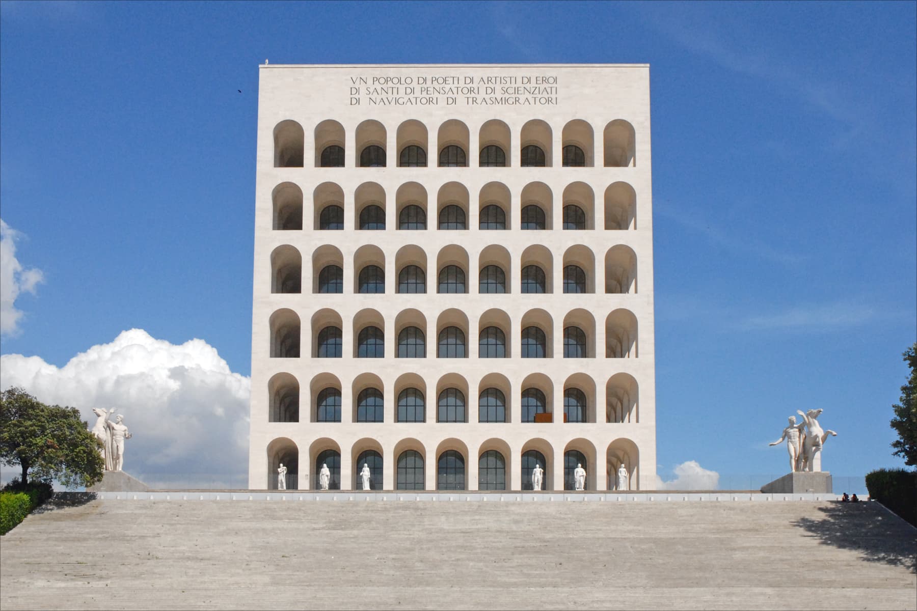 Palazzo della Civiltà Italiana by Giovanni Guerrini, Ernesto Bruno La Padula, Mario Romano (1938–1943)