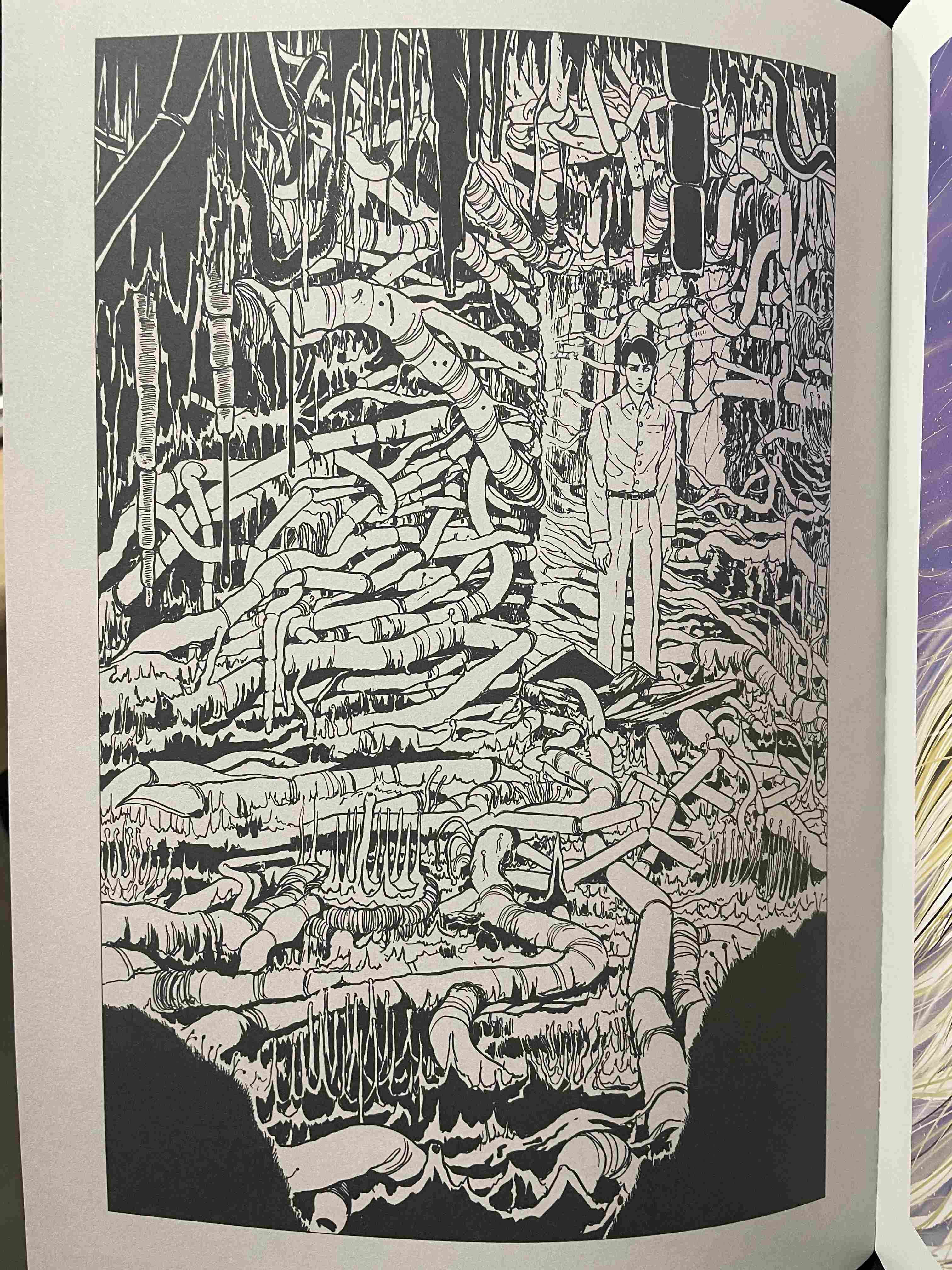 Panel from The Long Dream (Nagai Yume) by Junji Ito (1997)