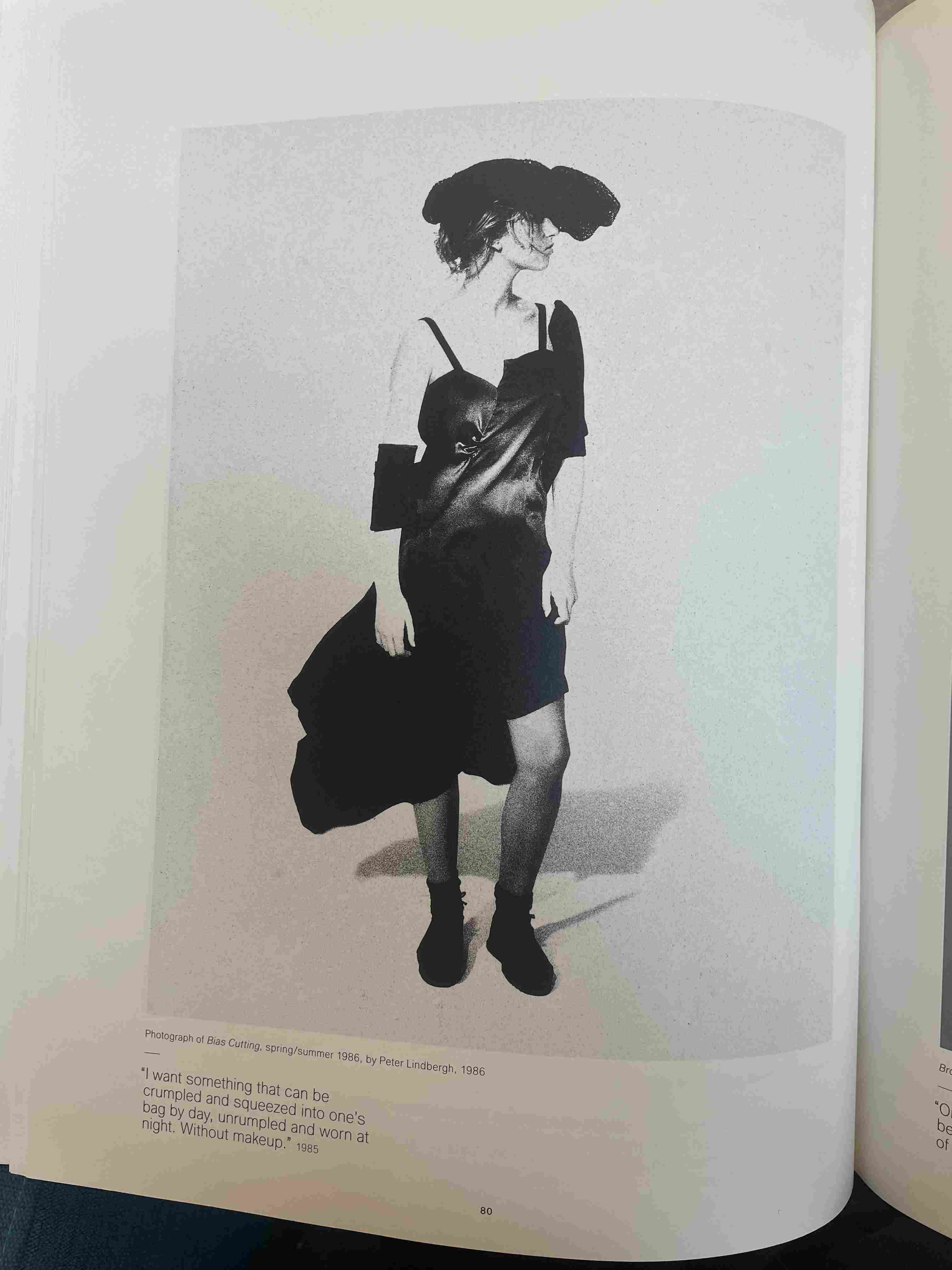 Photograph of Bias Cutting, spring/summer 1986 by Peter Lindbergh (1986)