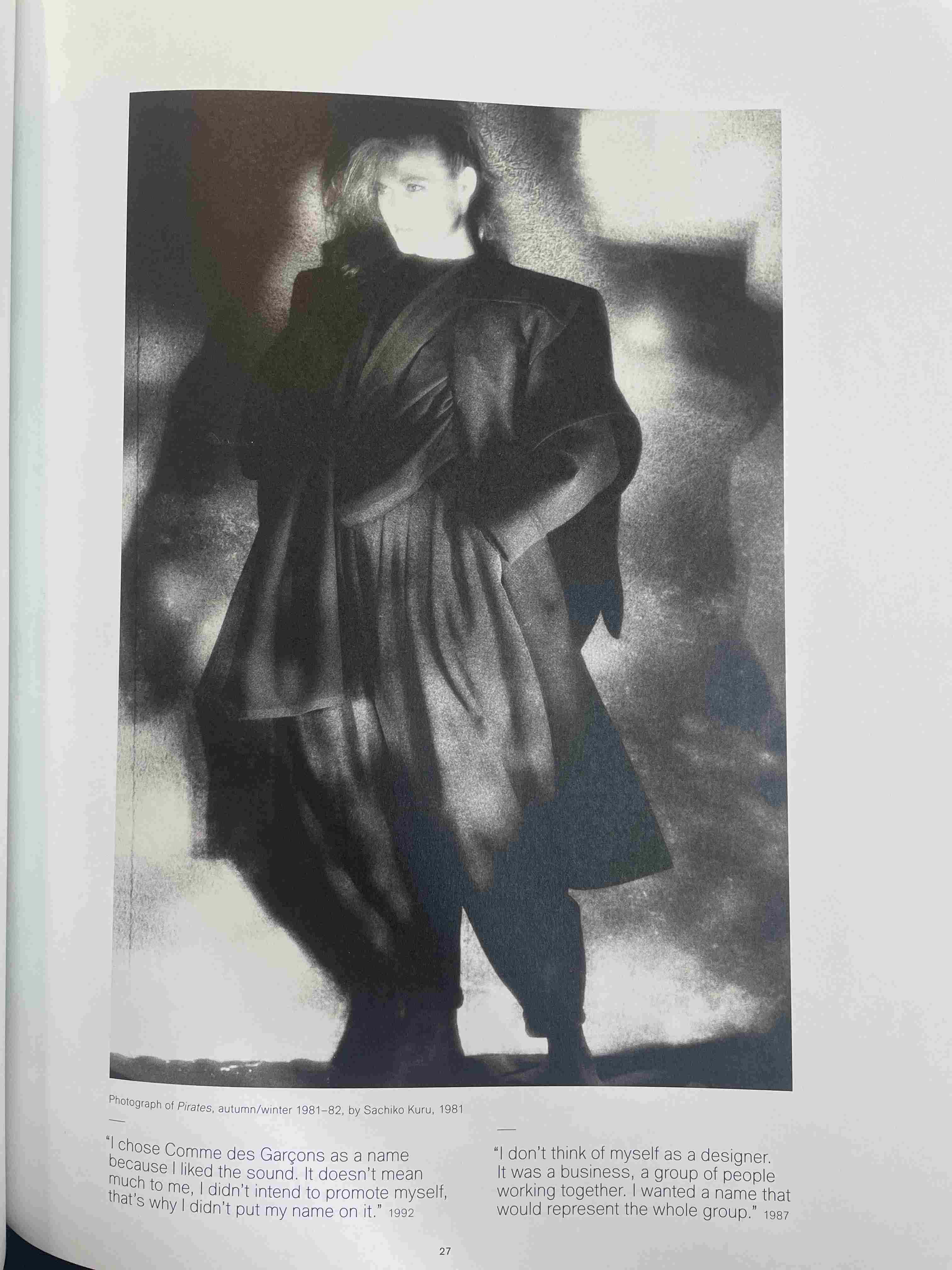 Photograph of Pirates, autumn/winter 1981–82 by Sachiko Kuru (1981)