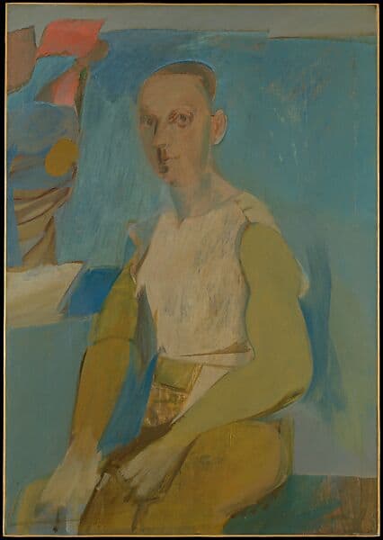 Portrait of a Young Man by Arshile Gorky (1937)