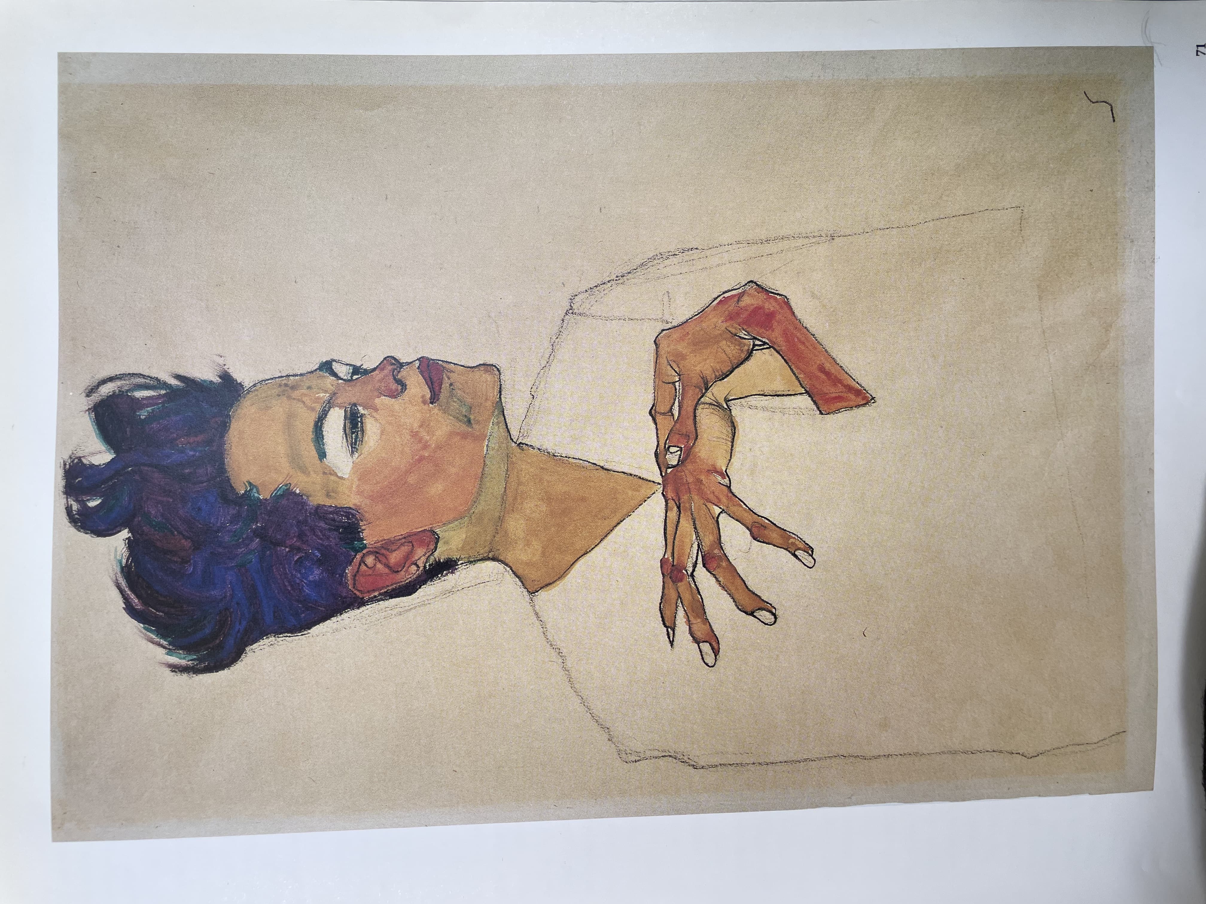 Portrait of Max Oppenheimer (Mappus) by Egon Schiele (1910)