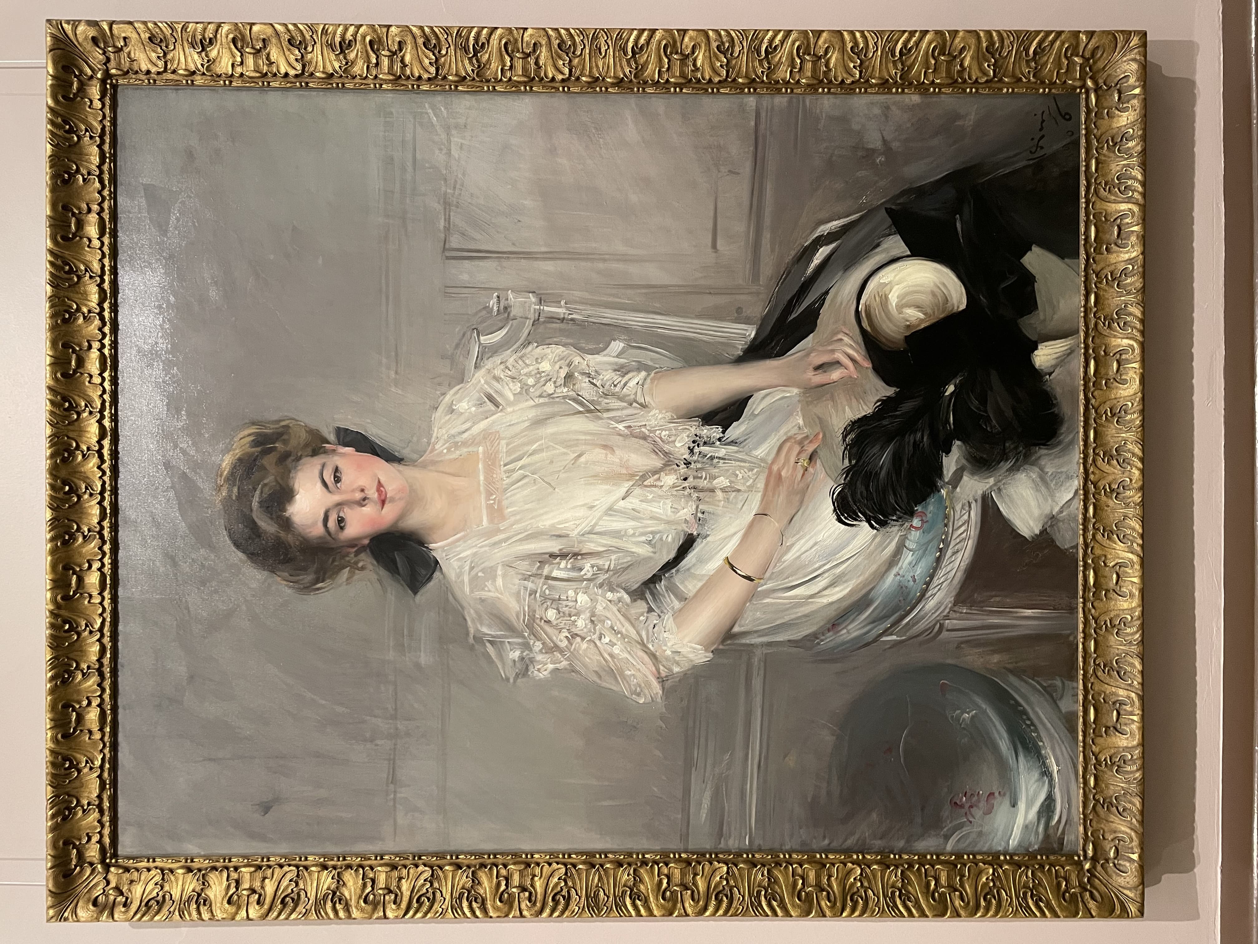 Portrait of Miss Bell by Giovanni Boldini (1906)