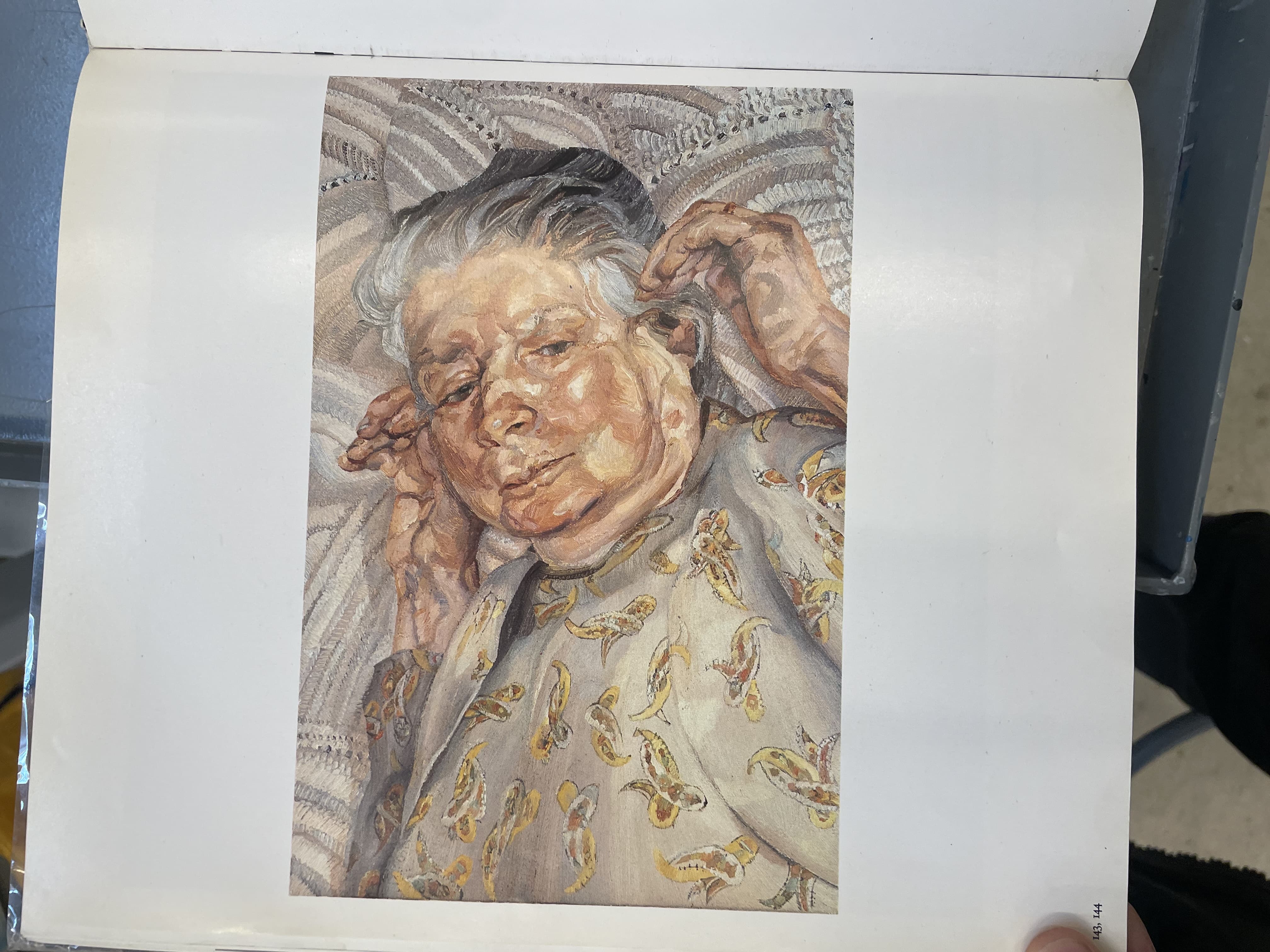 Portrait of Sue Tilley by Lucian Freud (1995)