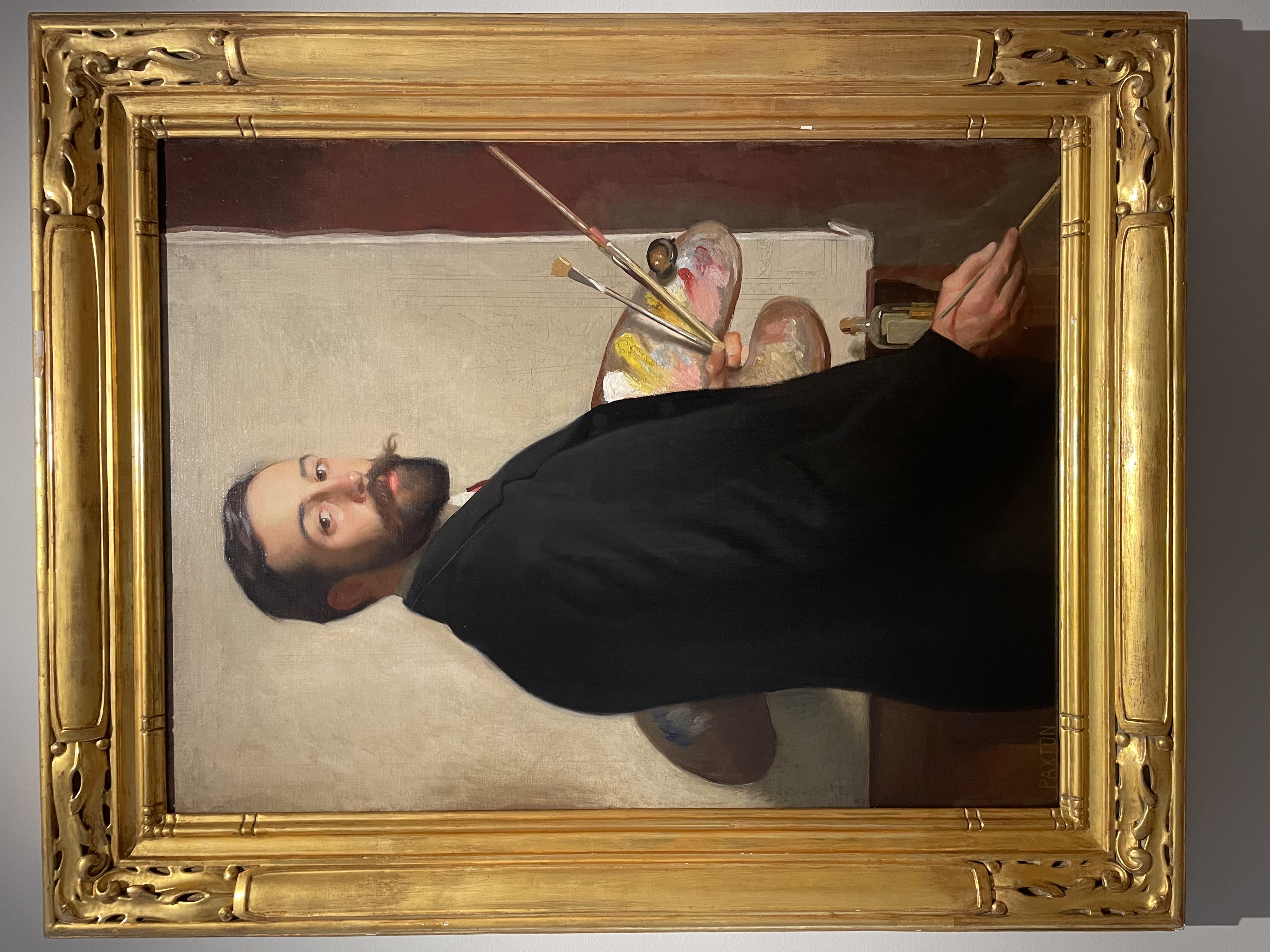 Self-Portrait by William McGregor Paxton (1903)