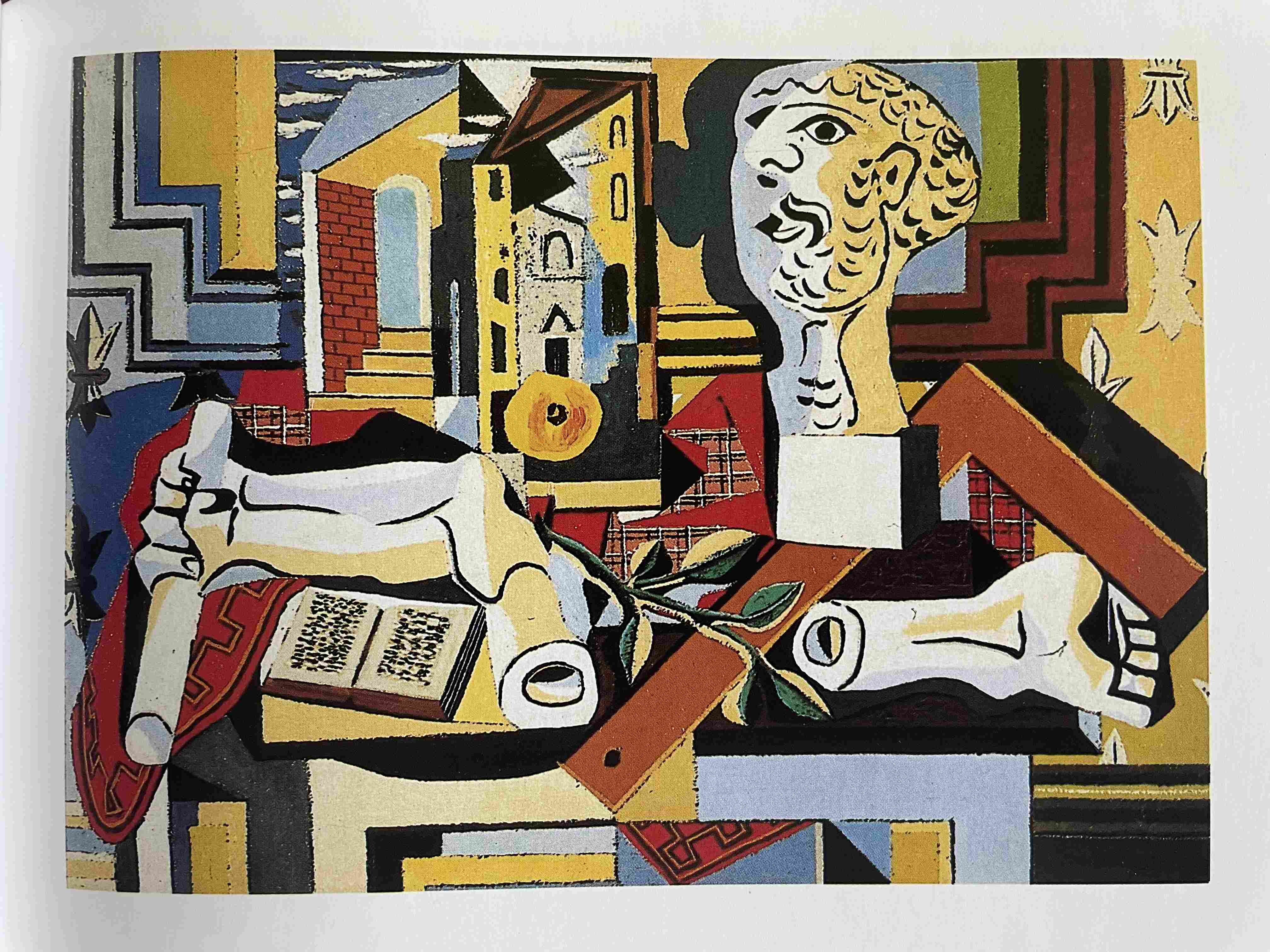 Still Life with Plaster Head by Pablo Picasso (1925)