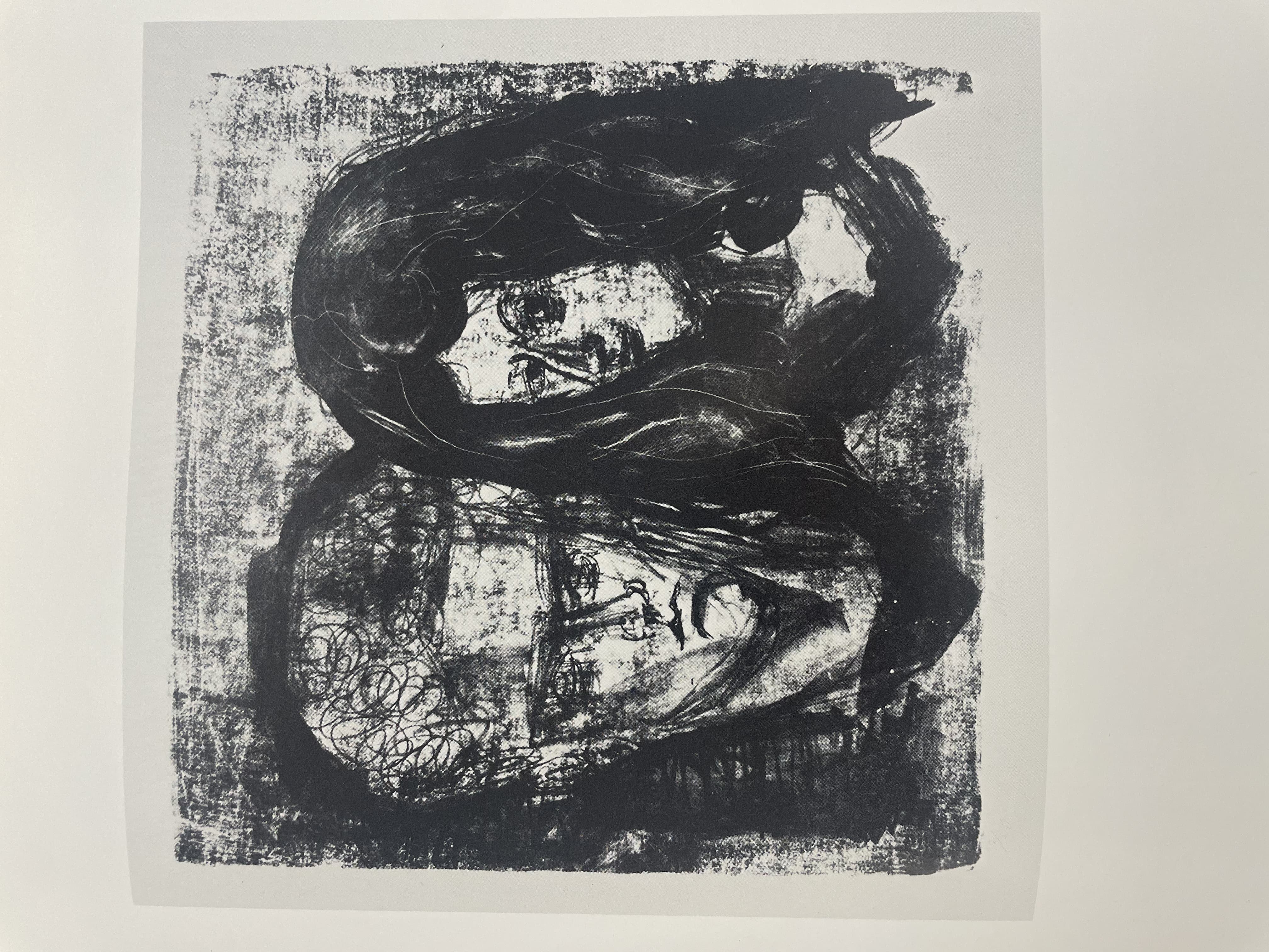 Tête d'homme et tête de femme by Pablo Picasso (1951)