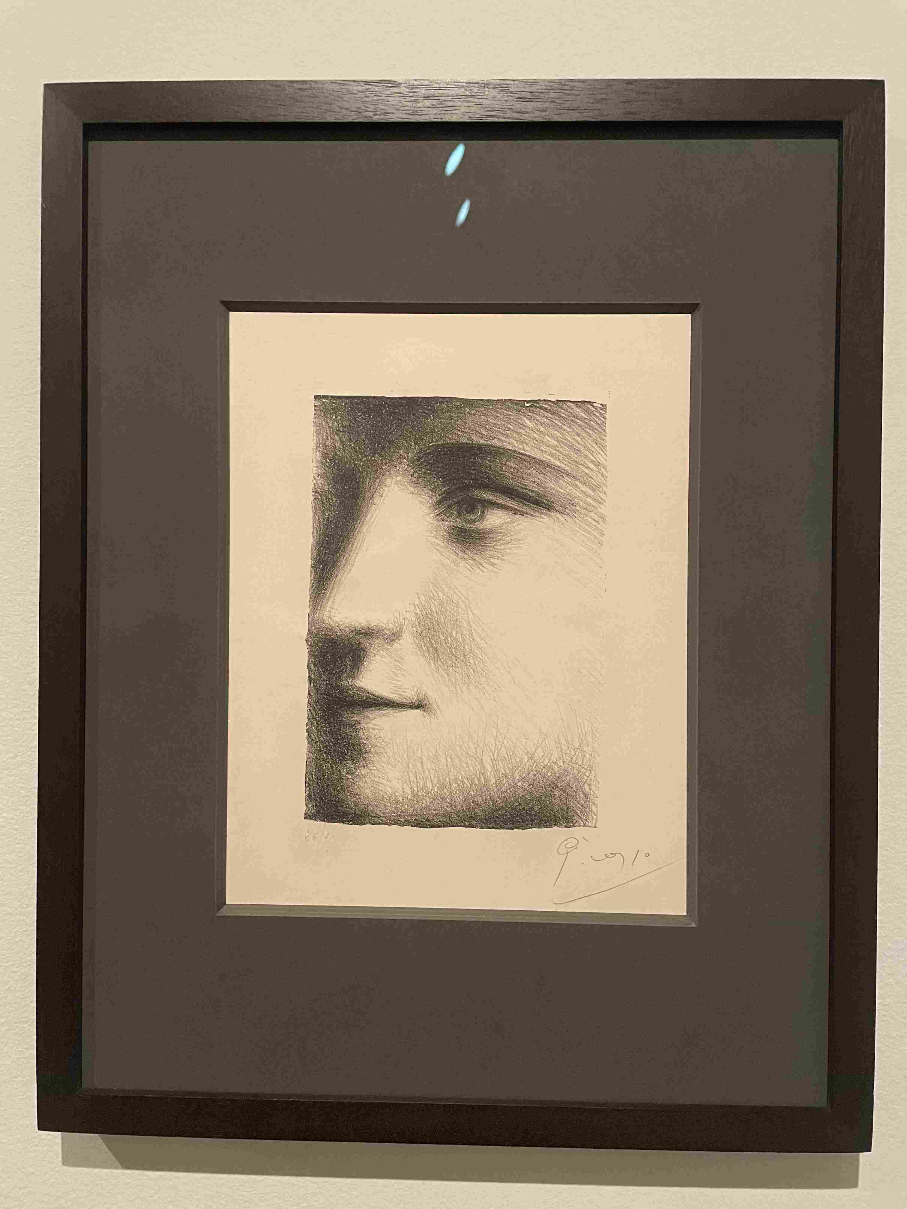 Tête de femme de profil (Head of a Woman in Profile) by Pablo Picasso (1926)