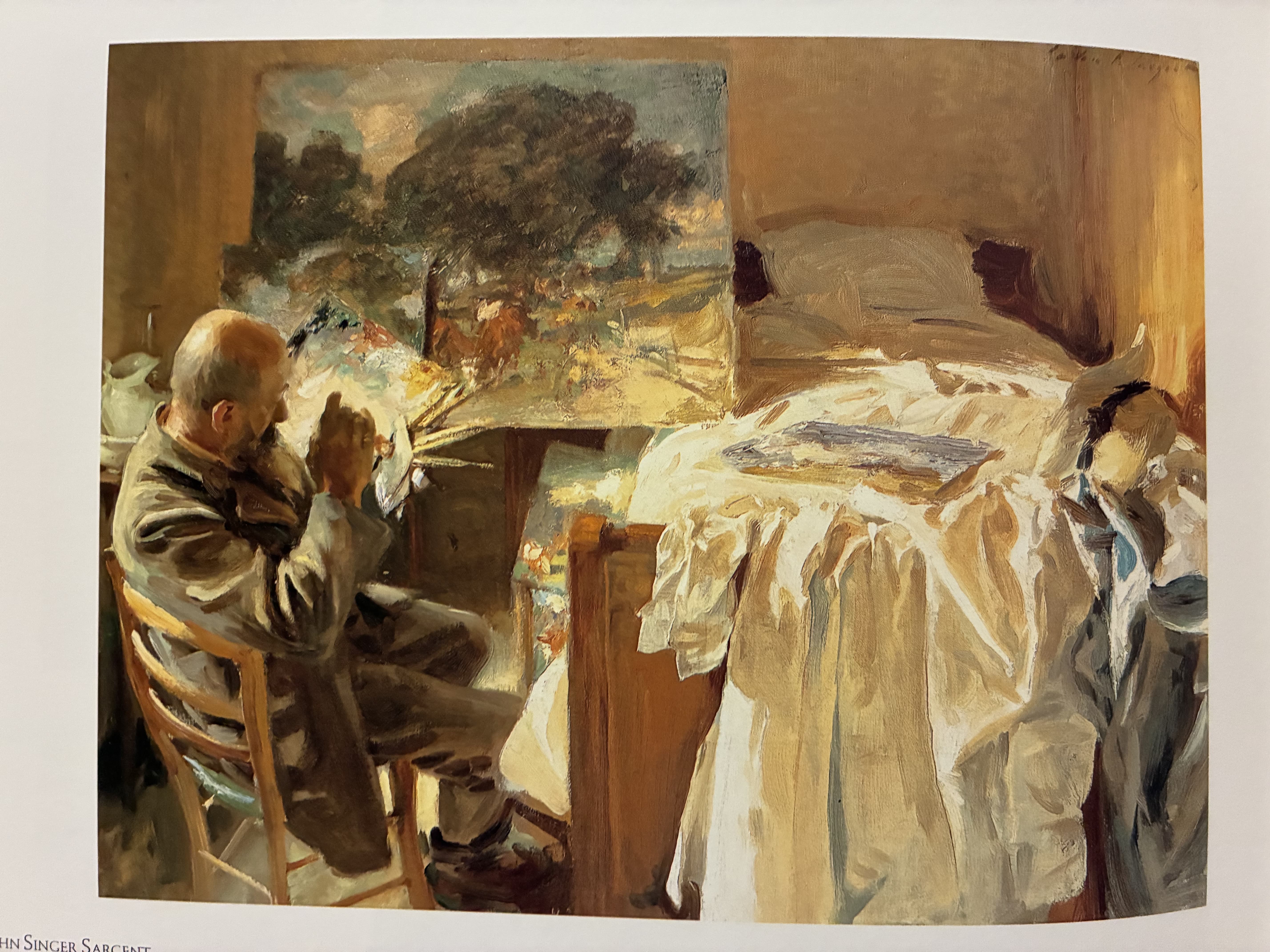 The Artist in His Studio by John Singer Sargent (1904)