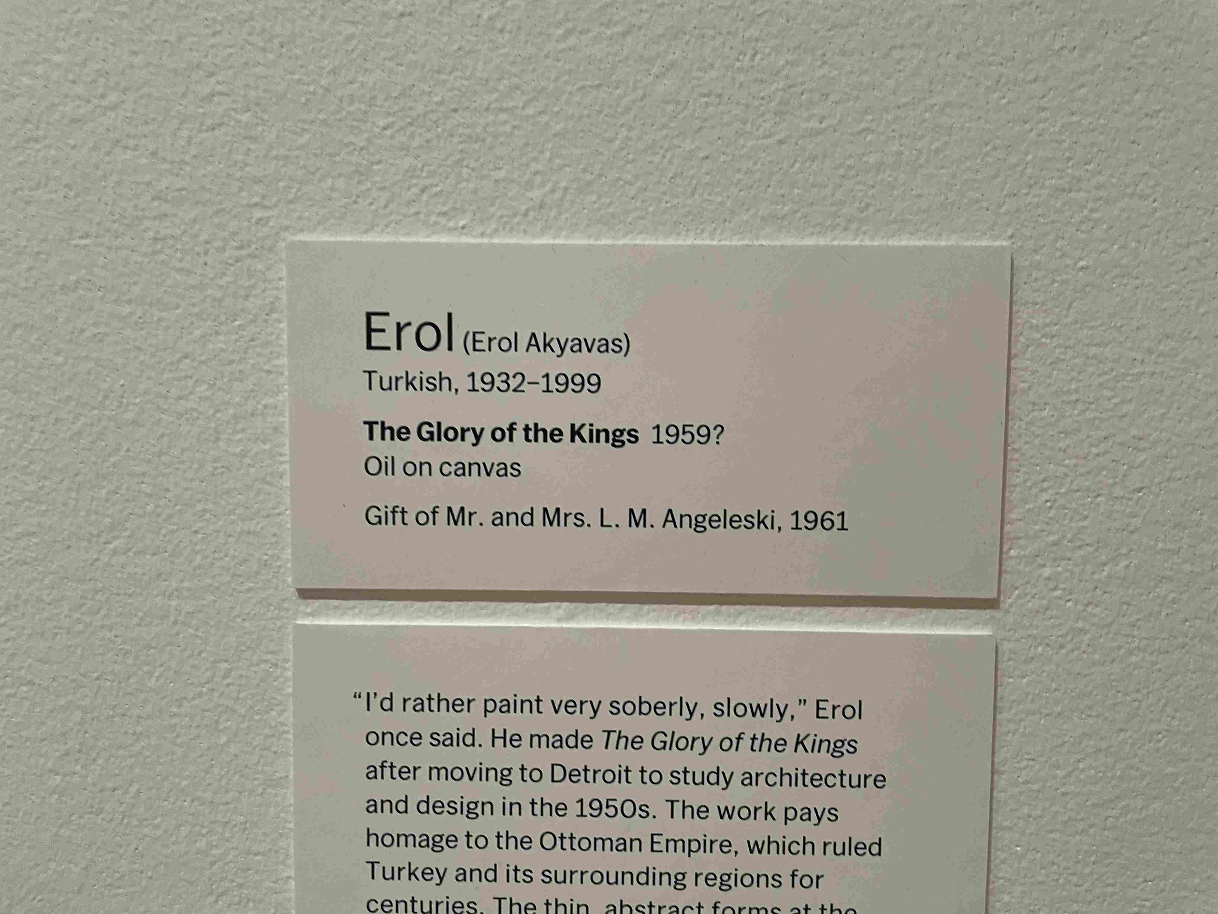 The Glory of the Kings by Erol Akyavas (1959)
