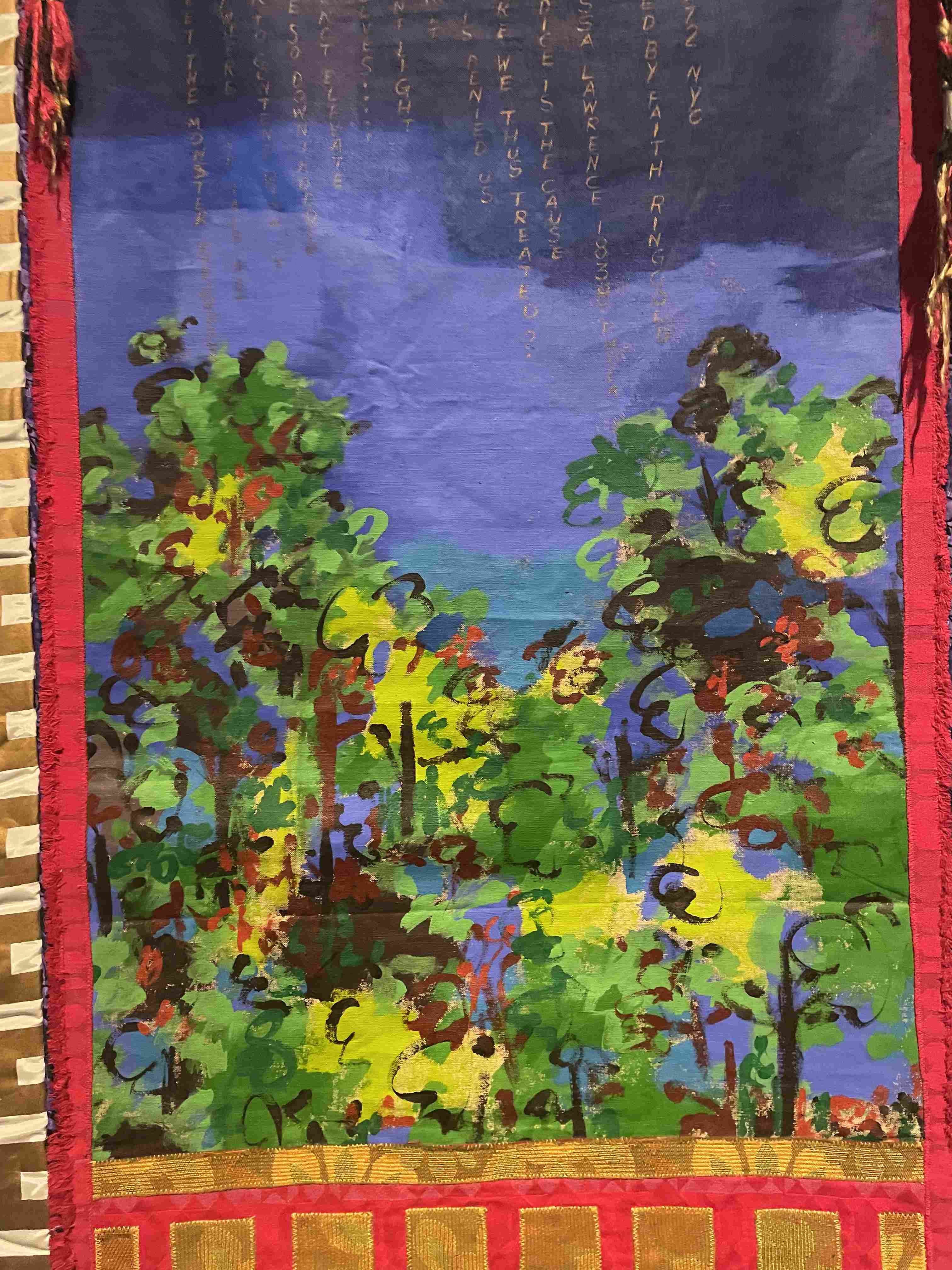 The Lawrence Story Quilt by Faith Ringgold (1988)