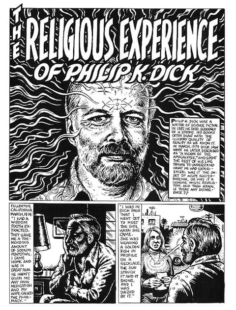 The Religious Experience of Philip K. Dick by Robert Crumb (1986)